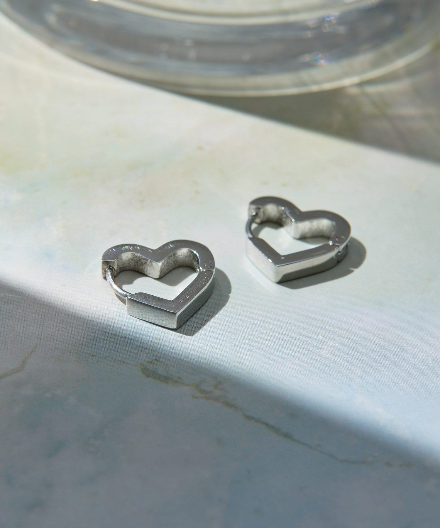 Lattice(ラティス) ＜ステンレス＞ハートワンタッチピアス