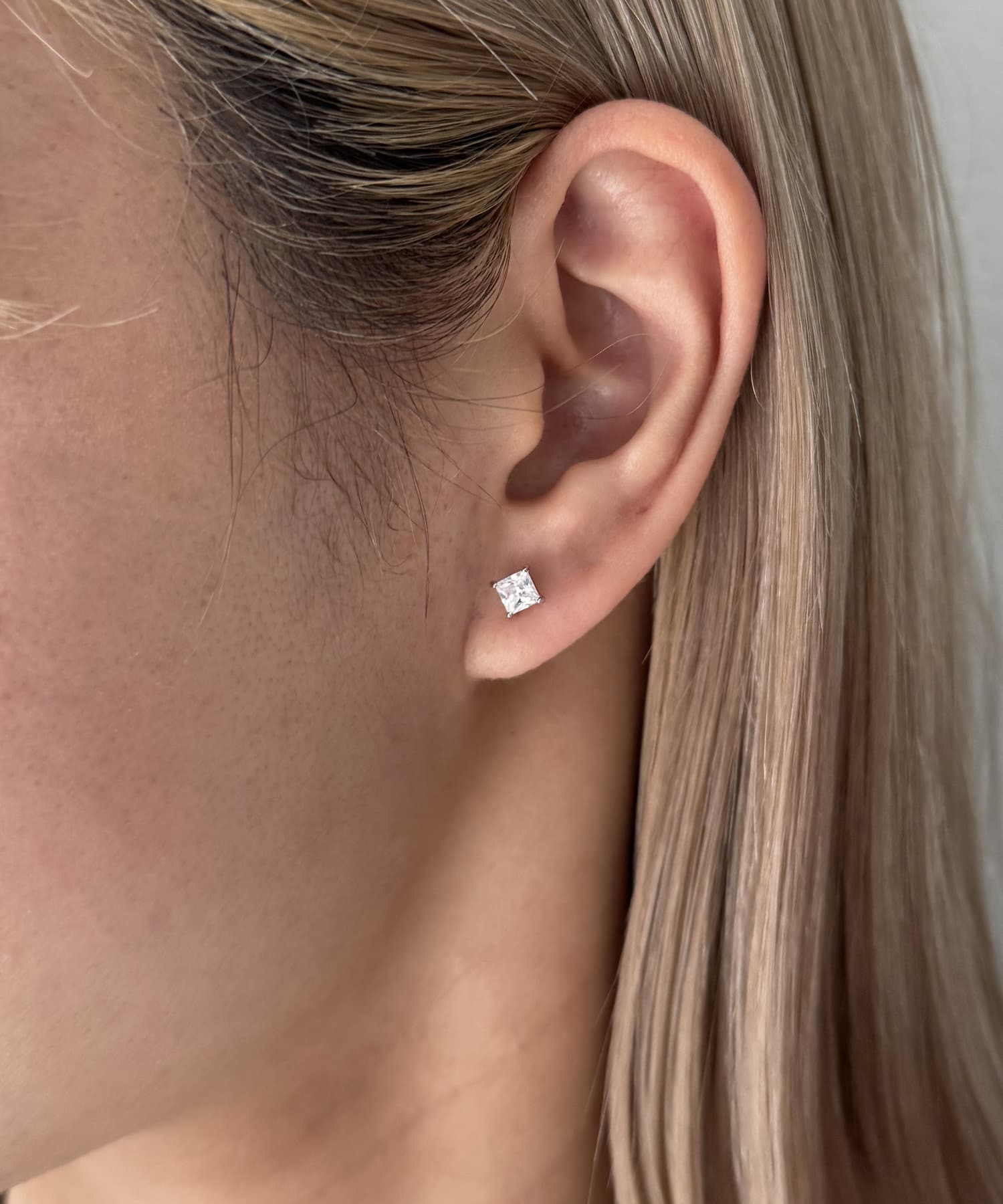 Lattice(ラティス) ＜silver925＞ストーンピアス