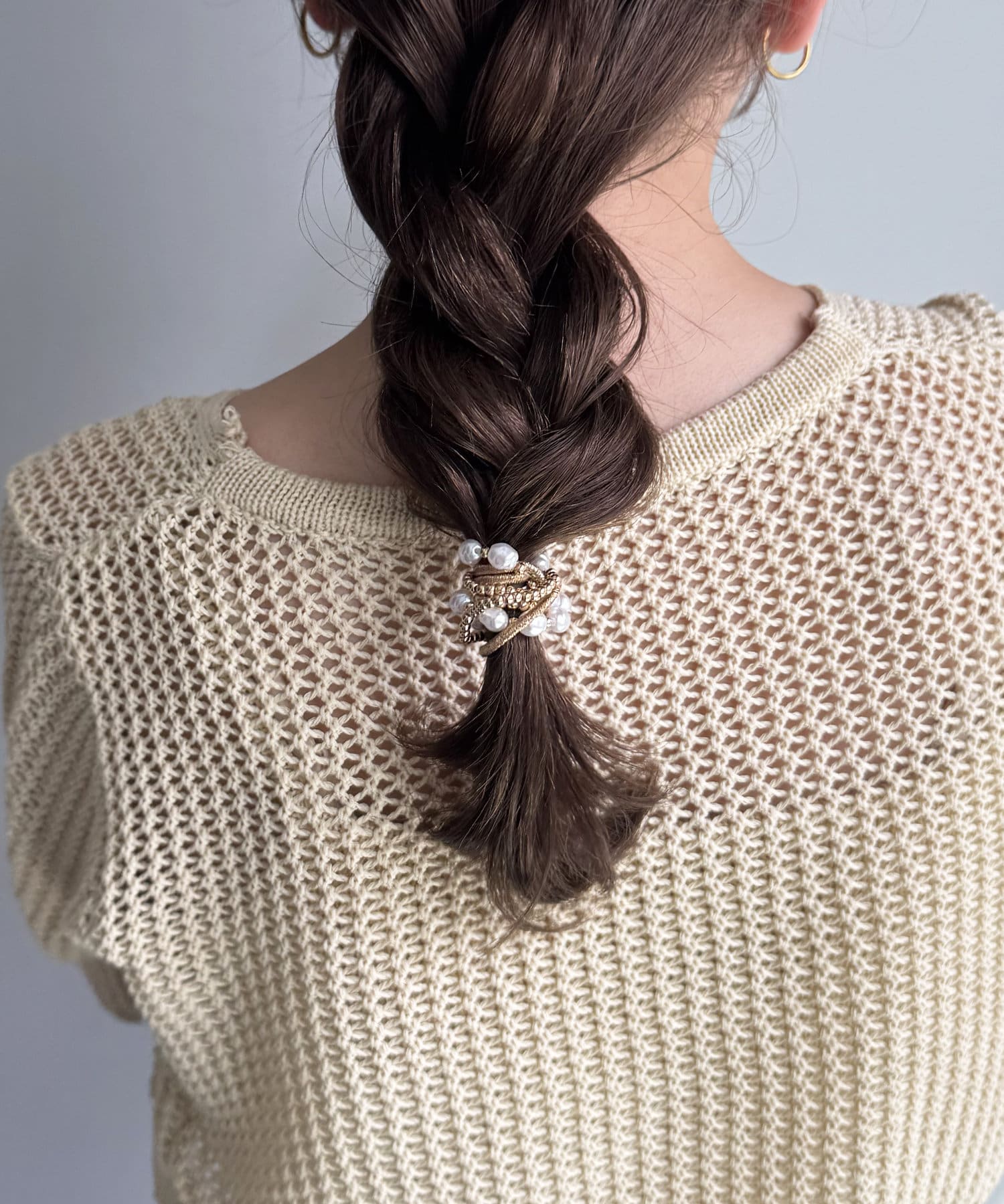Lattice(ラティス) ビーズヘアゴムセット(3P)