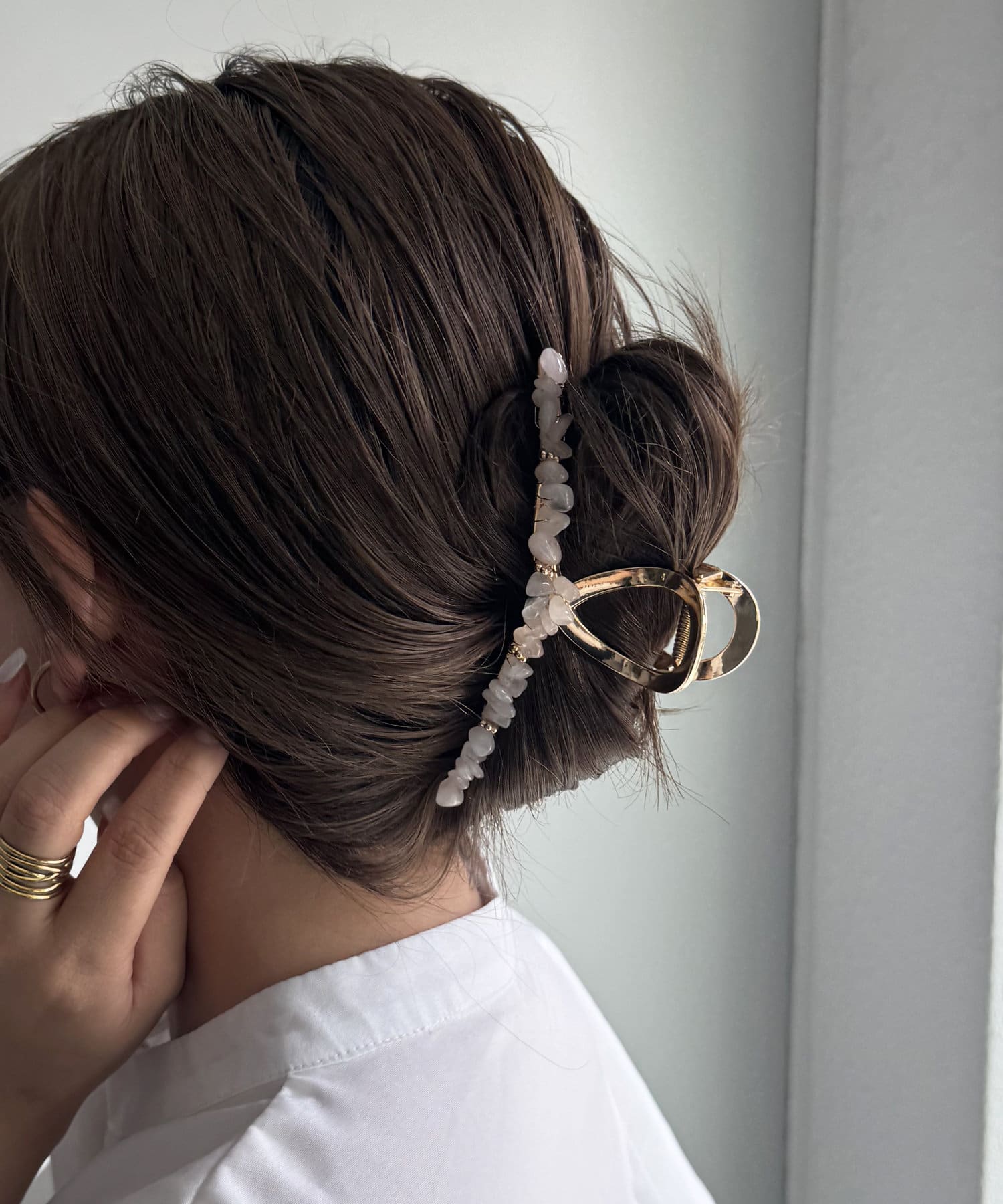 Lattice(ラティス) 天然石クリップ