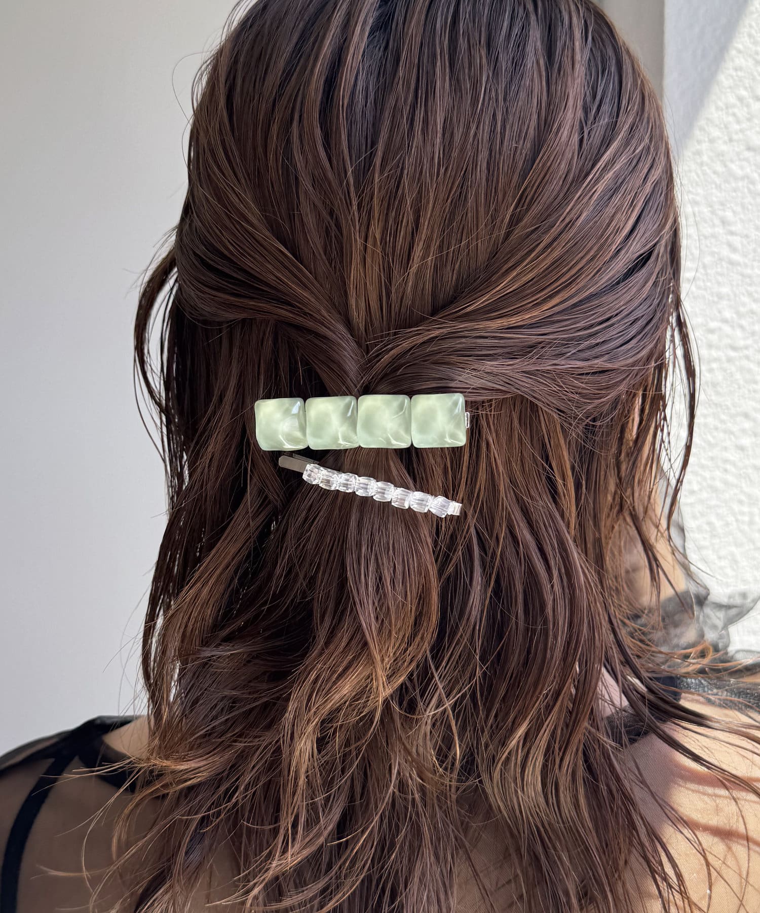 Lattice(ラティス) クリアヘアピンセット(2P)