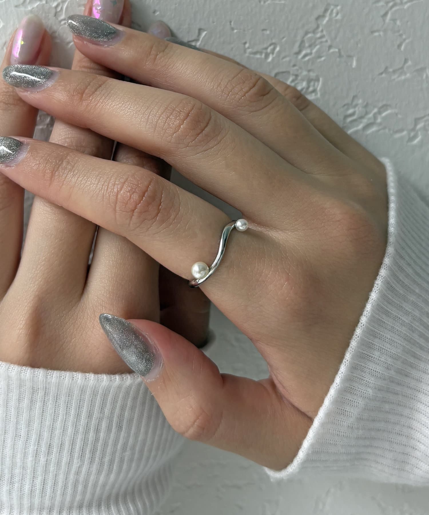 Lattice(ラティス) ニュアンスパールリング