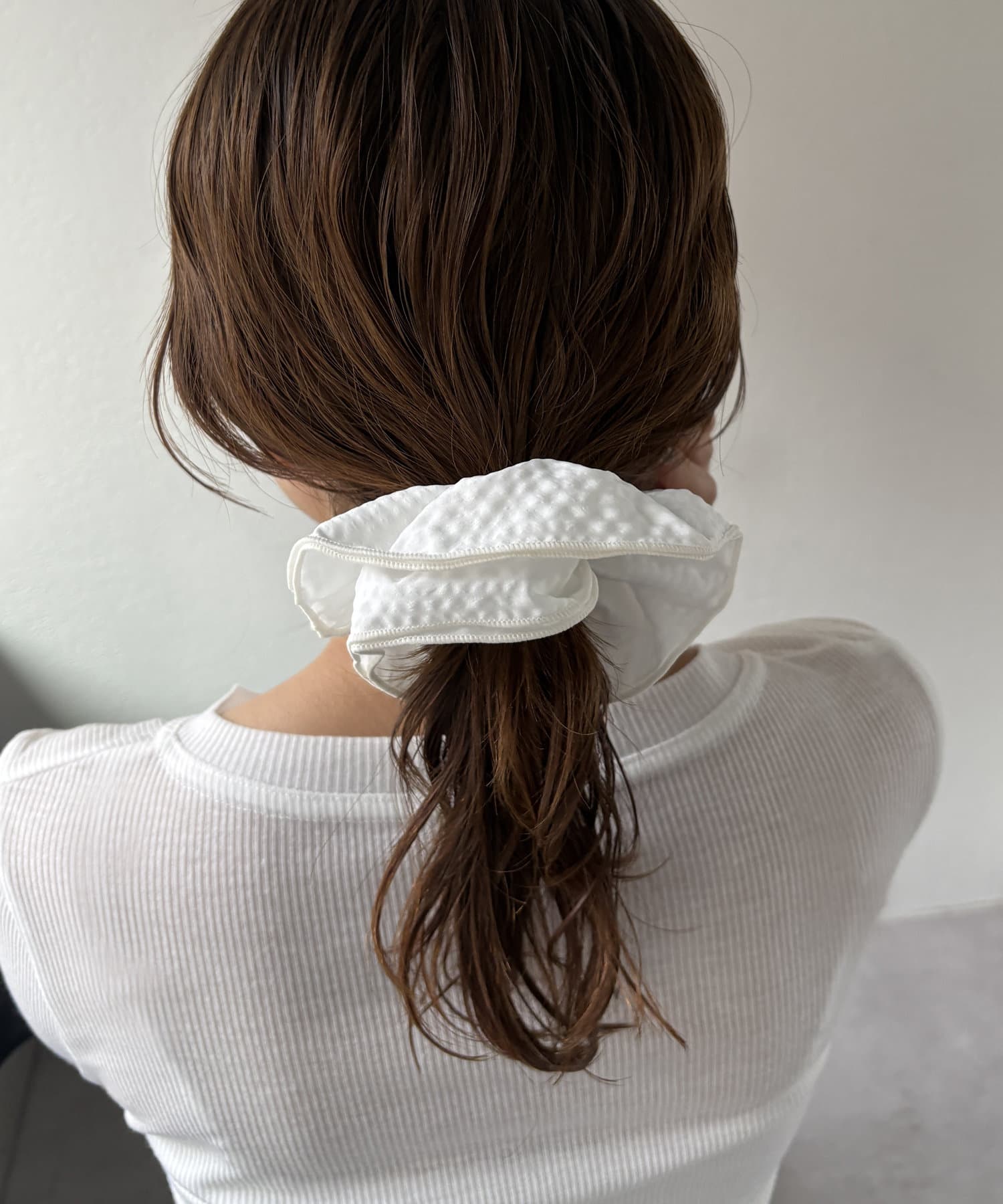 Lattice(ラティス) チェックシュシュ