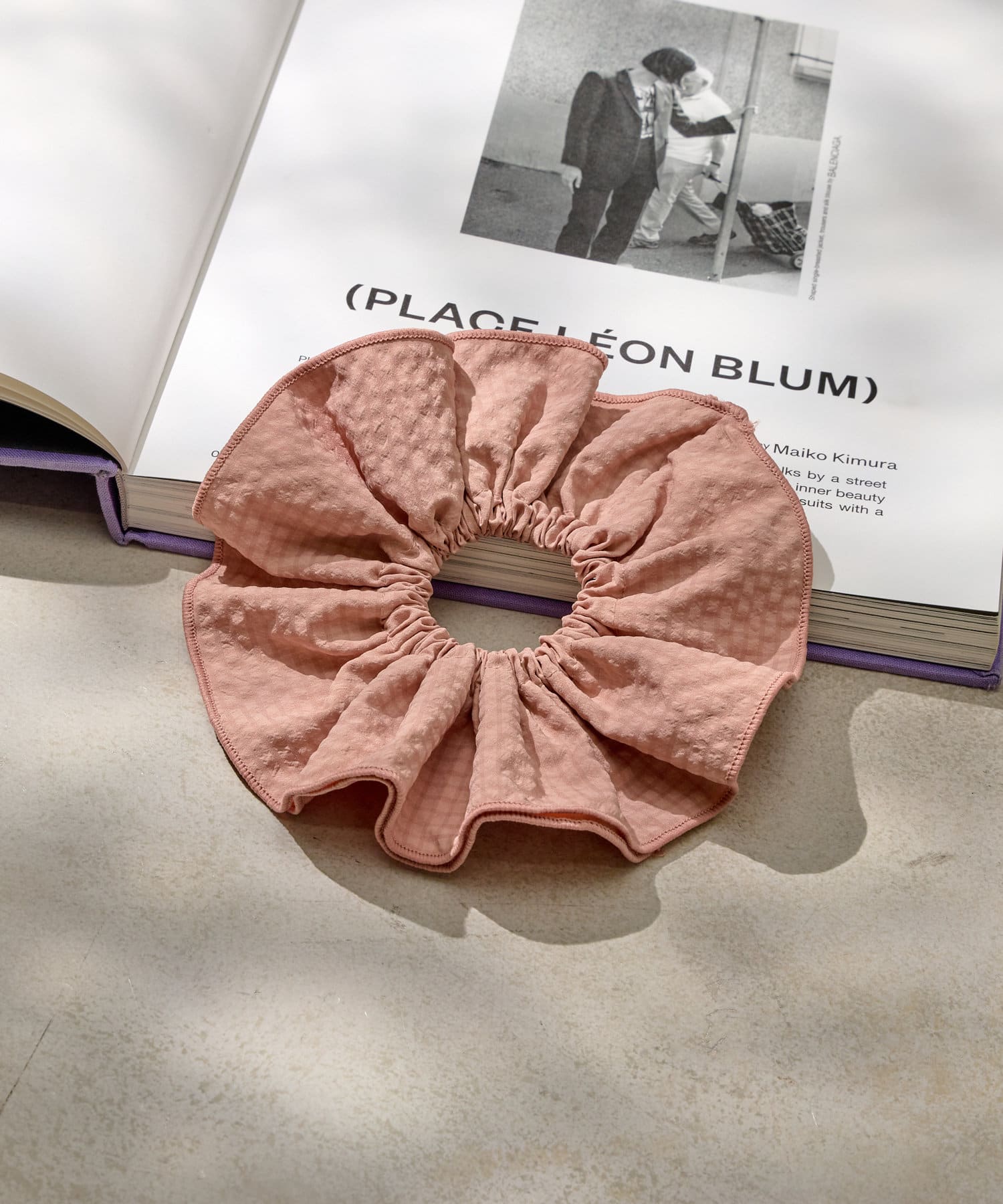 Lattice(ラティス) チェックシュシュ