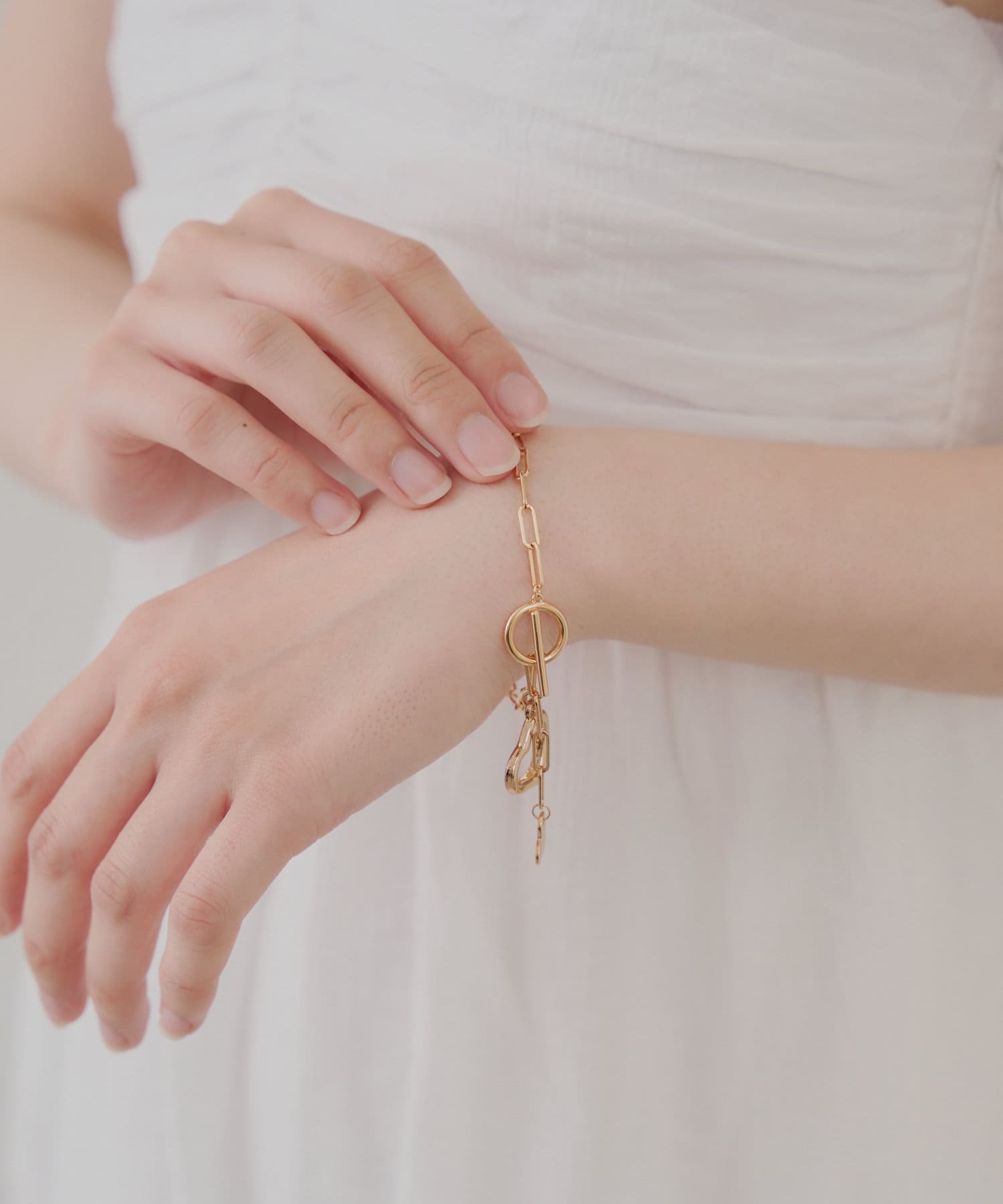 Chico(チコ) ハートチェーンブレスレット