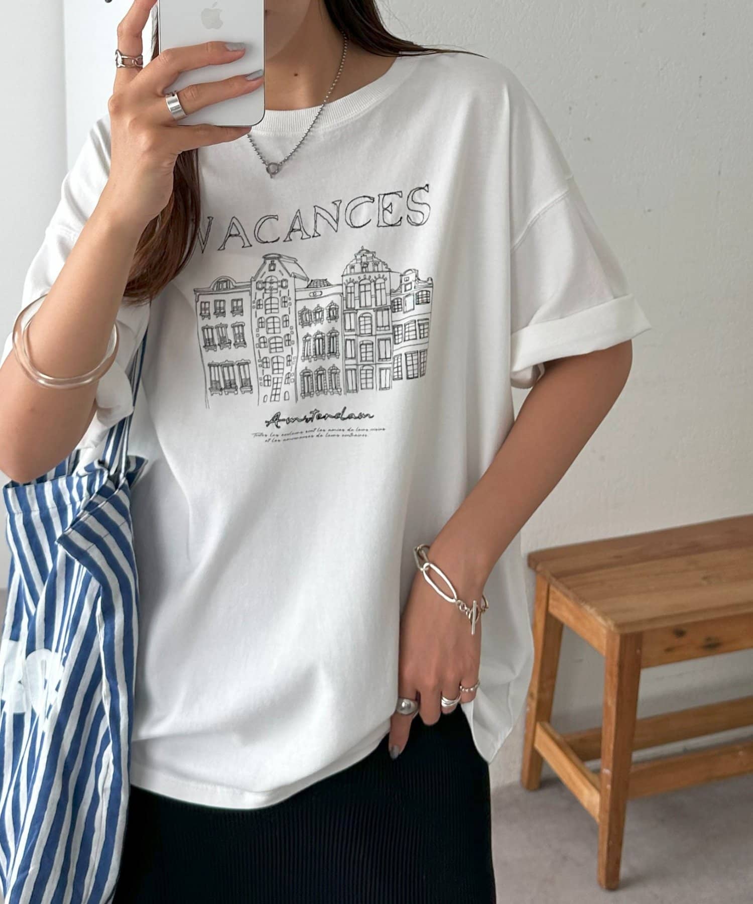 ユニセックス】アソートモチーフスーベニアTシャツ | DISCOAT