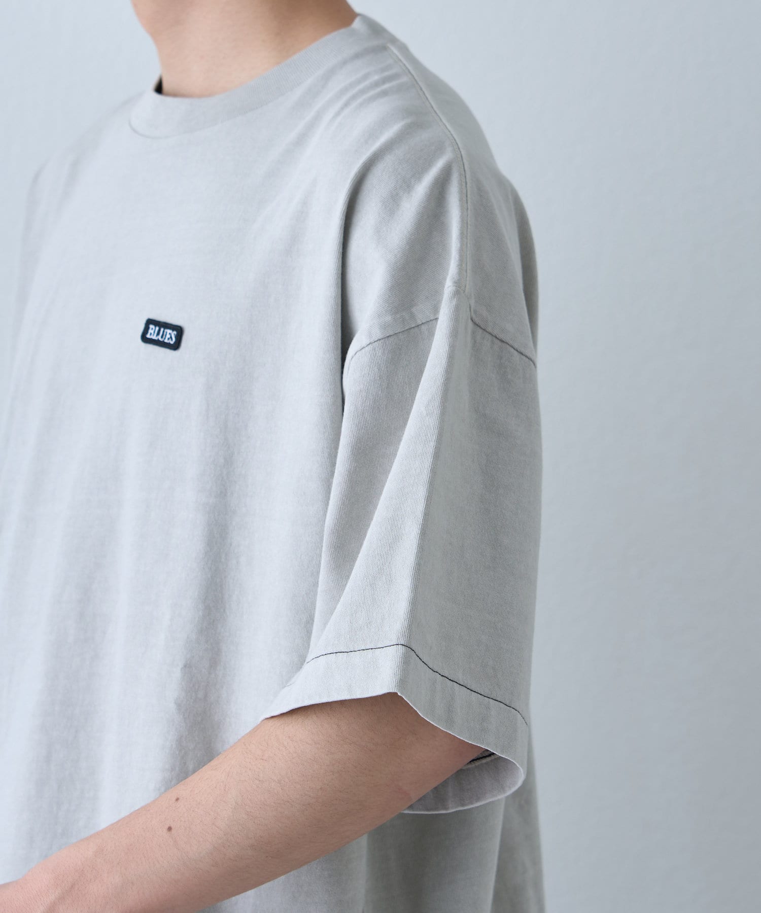 CIAOPANIC TYPY(チャオパニックティピー) 【ユニセックス】オーバーダイボックスロゴステッチTee