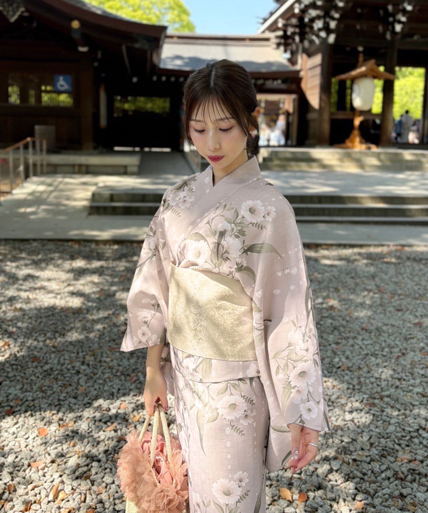 浴衣≪一人で着られる/二部式浴衣(スカートタイプ)≫ | one