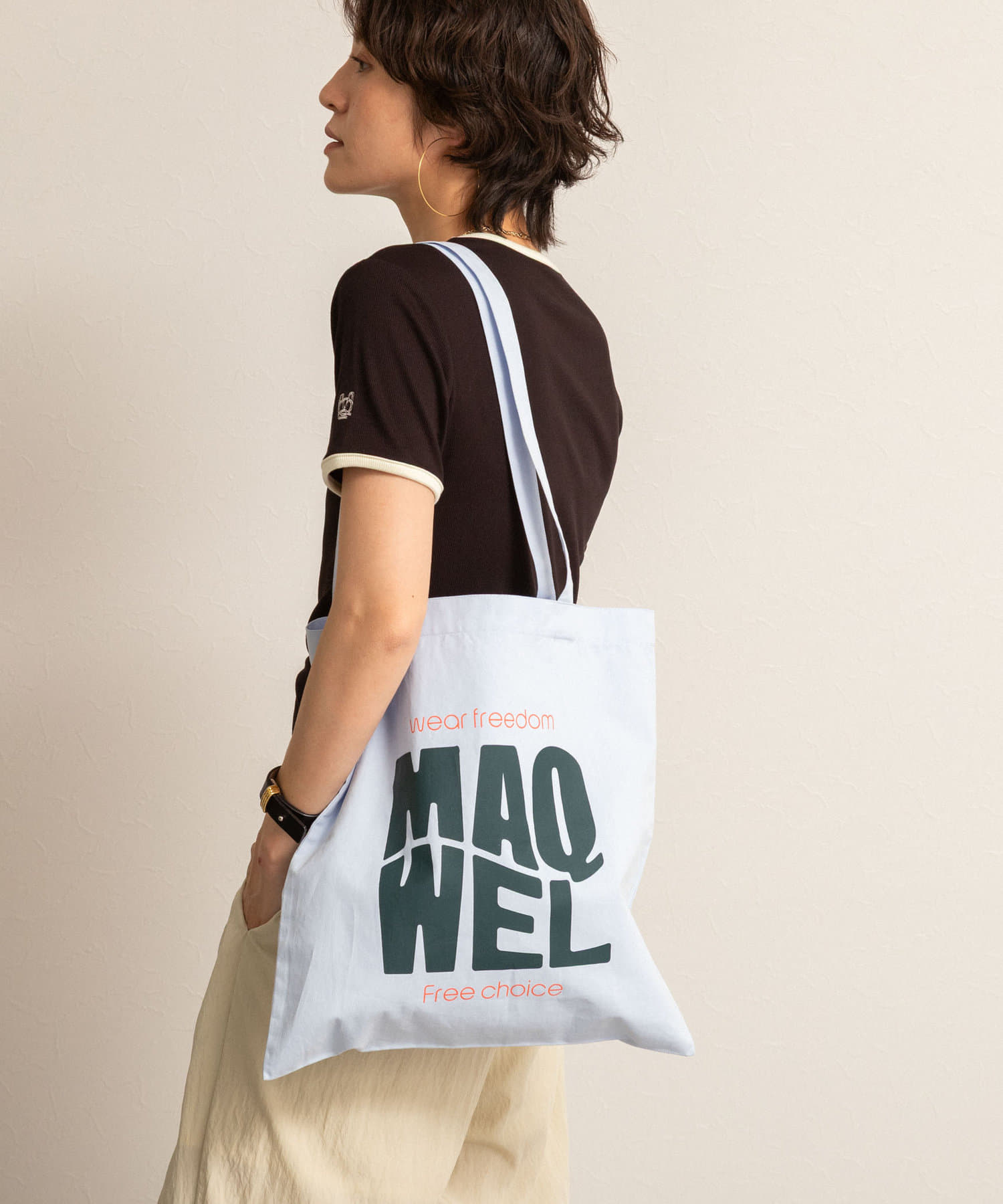 NOLLEY'S(ノーリーズ) 【MAQWEL/マクウェル】TOTE BAG