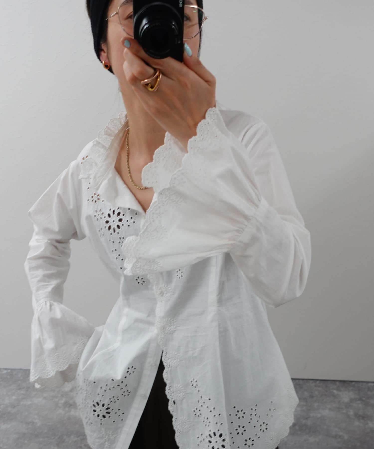 MAQWEL/マクウェル】レース刺繍ブラウス | NOLLEY'S(ノーリーズ