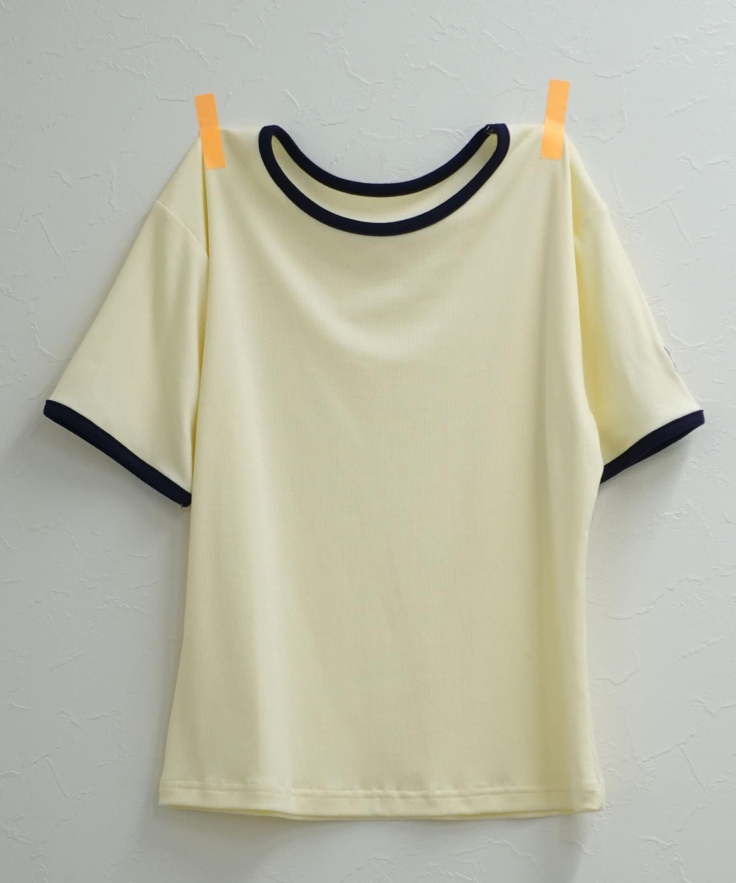 NOLLEY'S(ノーリーズ) 【MAQWEL/マクウェル】リンガーリブ半袖Tシャツ