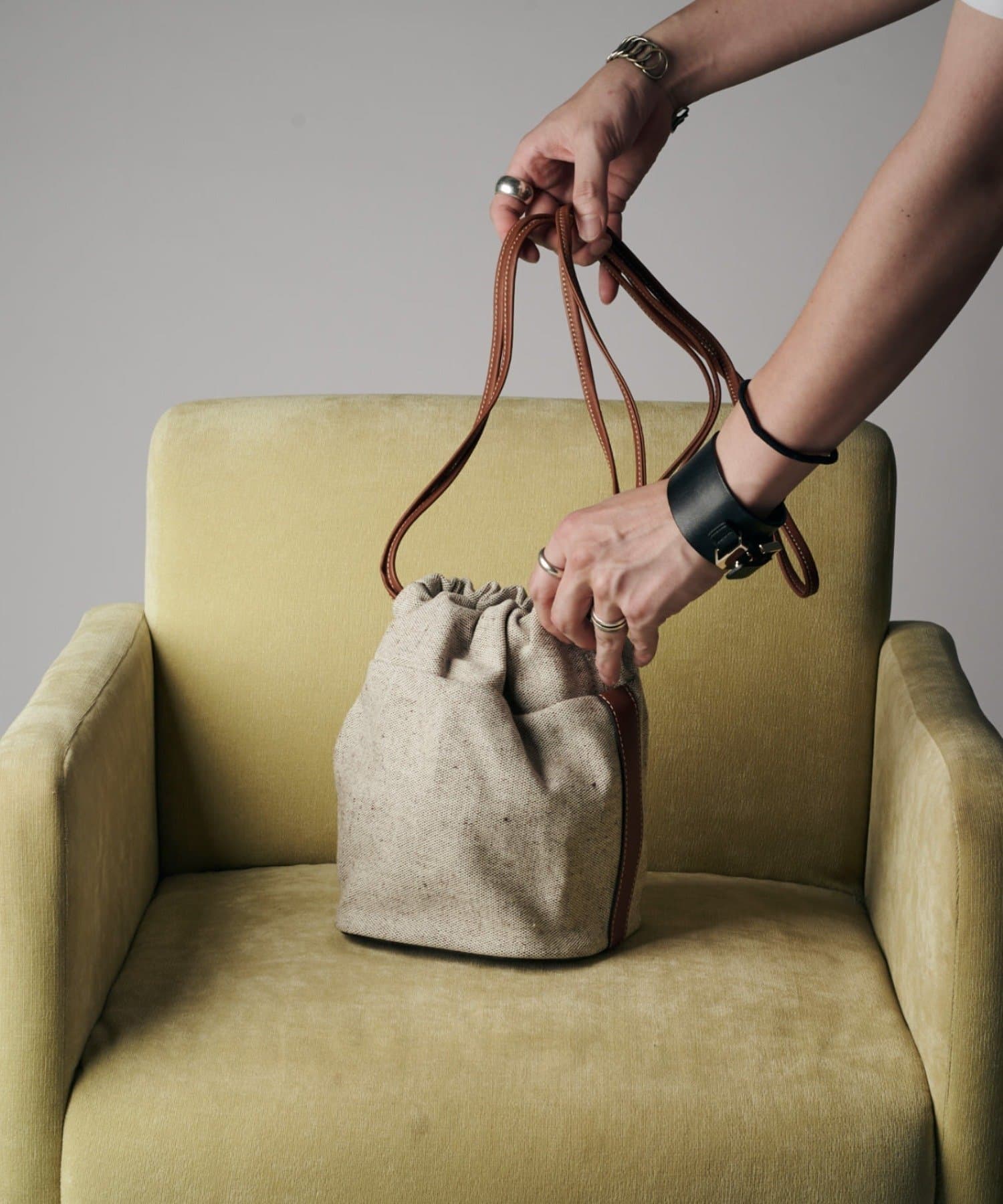 Lui's(ルイス) 【SLOW】cruiser-draw string shoulder bag