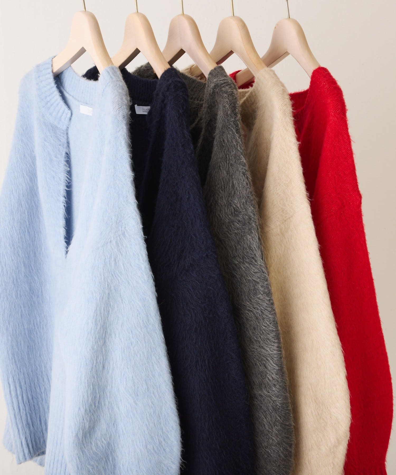 新品◎COLLAGE GALLARDAGALANTE◎エアリーニットコーディガン 人気アイテム総選挙対象】エアリー深Vニット | COLLAGE