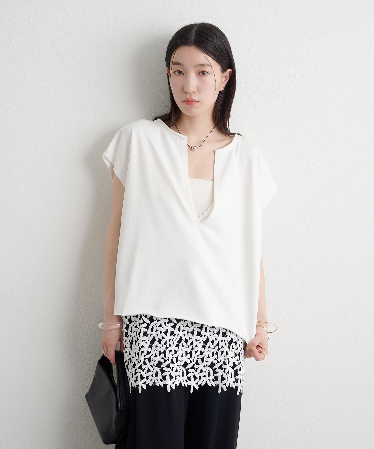 セール】別注ロゴオフショルスウェット（Tシャツ/カットソー