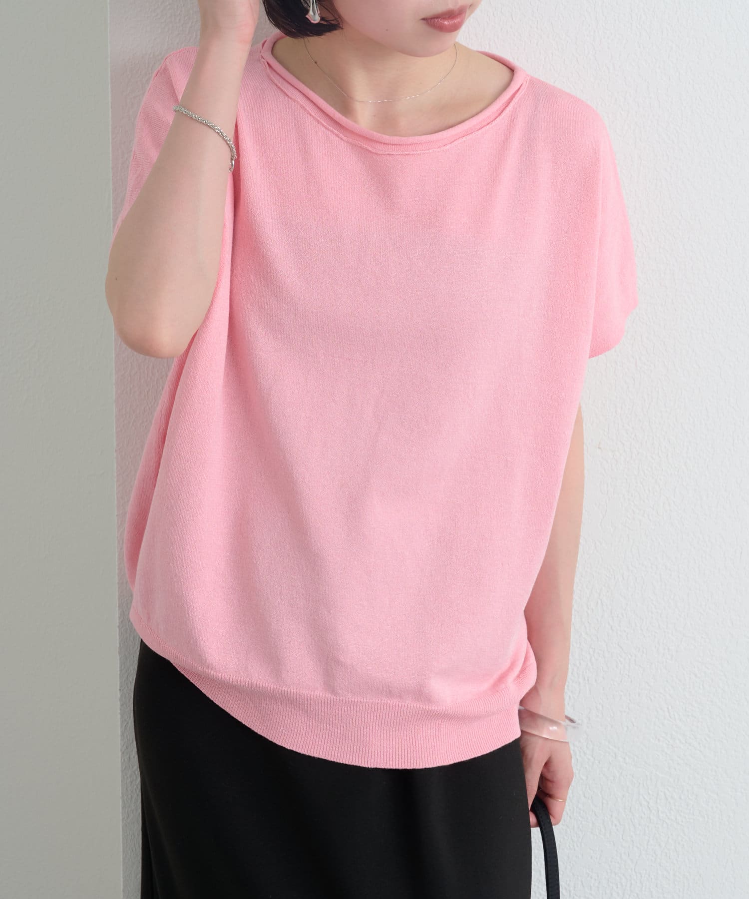 Omekashi(オメカシ) オフショルニット