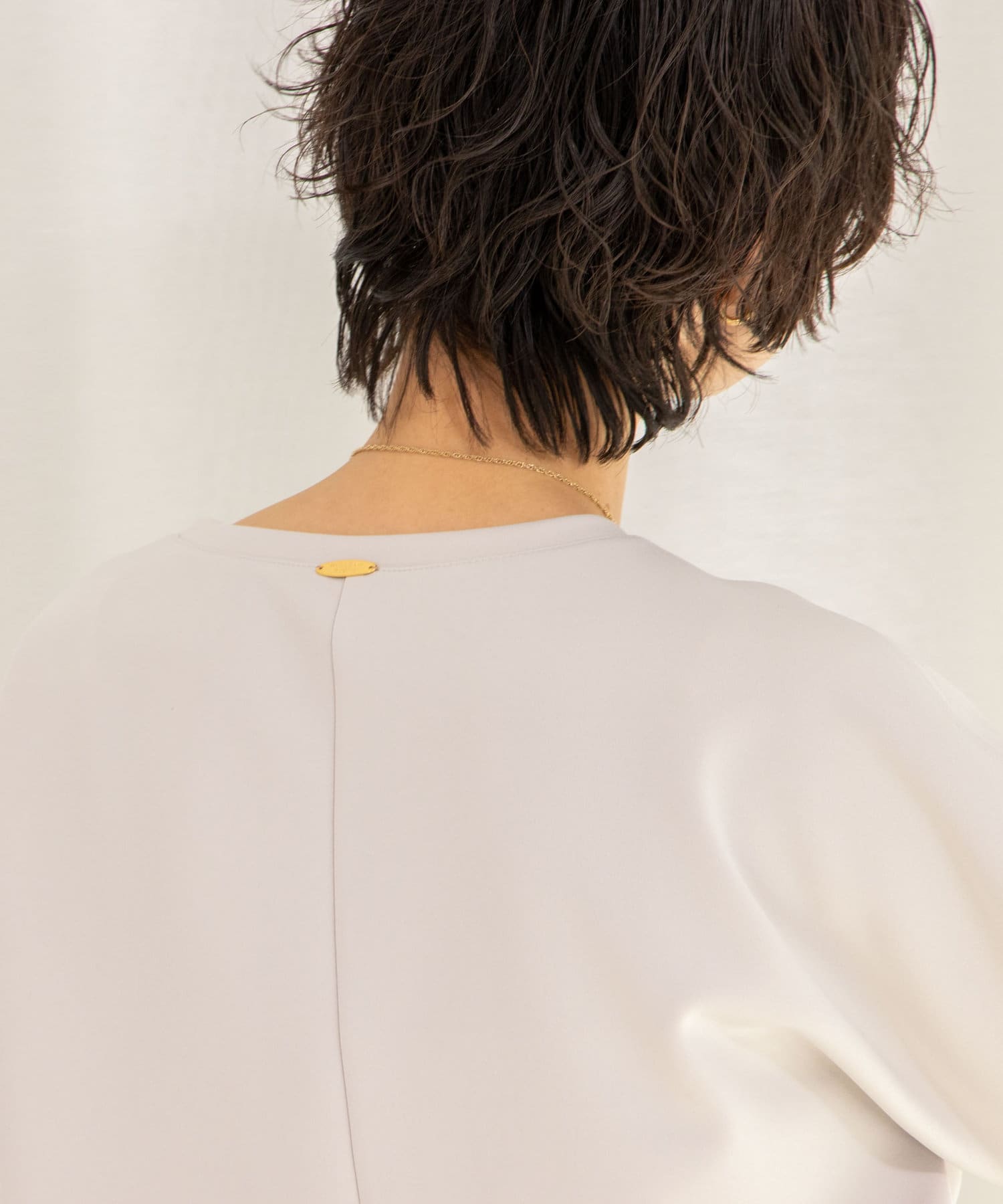 NOLLEY'S(ノーリーズ) ダンボールコクーンスリーブプルオーバーカットソー