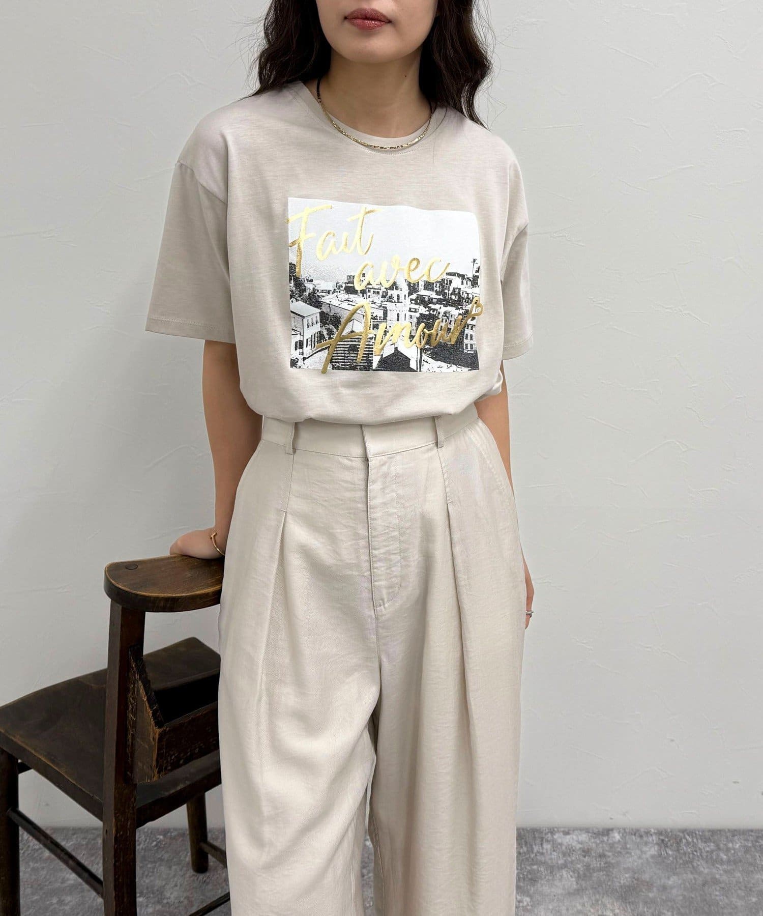 FREDY & GLOSTER(フレディ アンド グロスター) Amour PHOTO Tシャツ