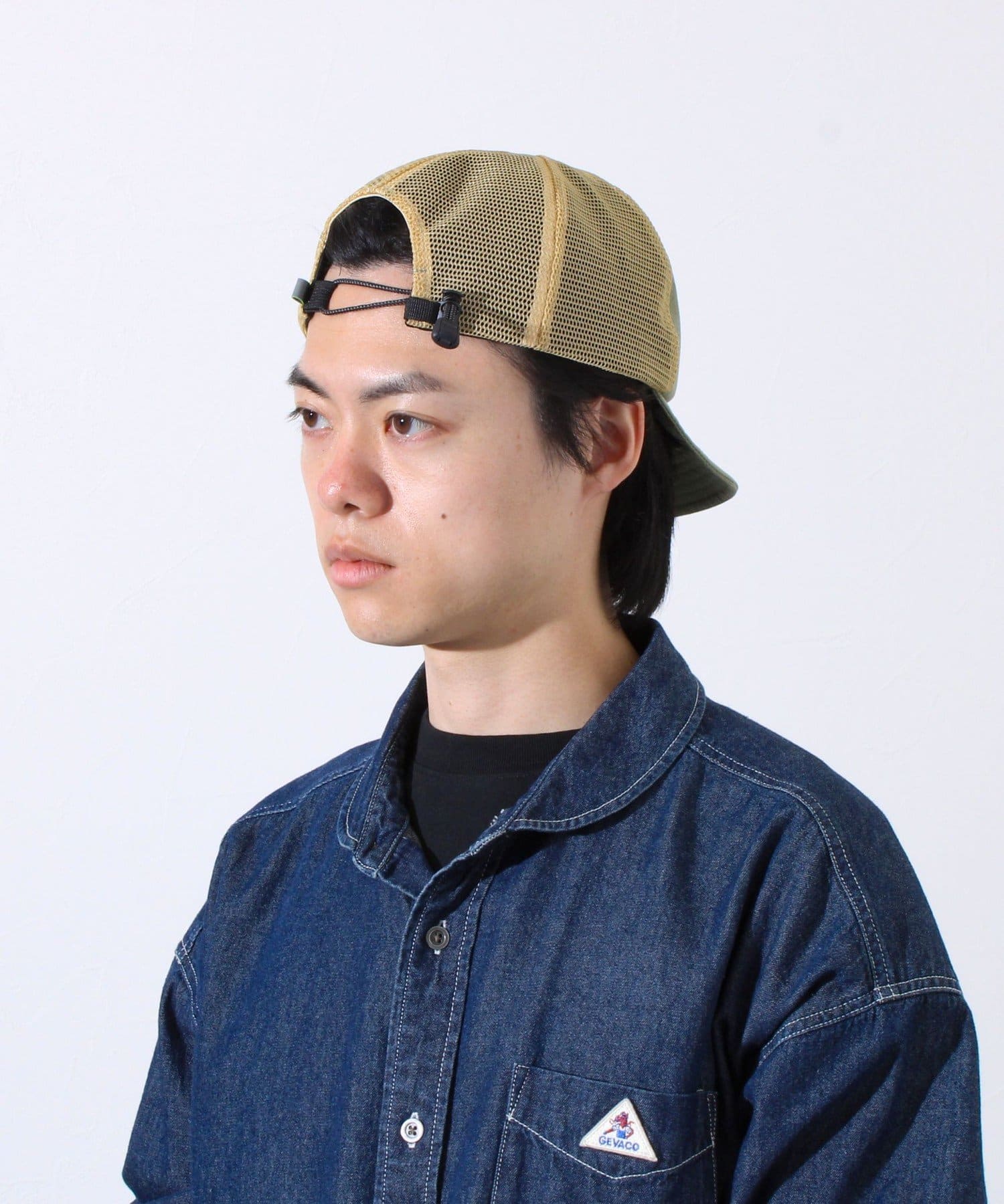 [SCULPTOR]Halo Mesh Cap SILVER★韓国ストリートブランド★ 2025 Spring/Summer 「Tokyo Underground Mesh Cap (KK83