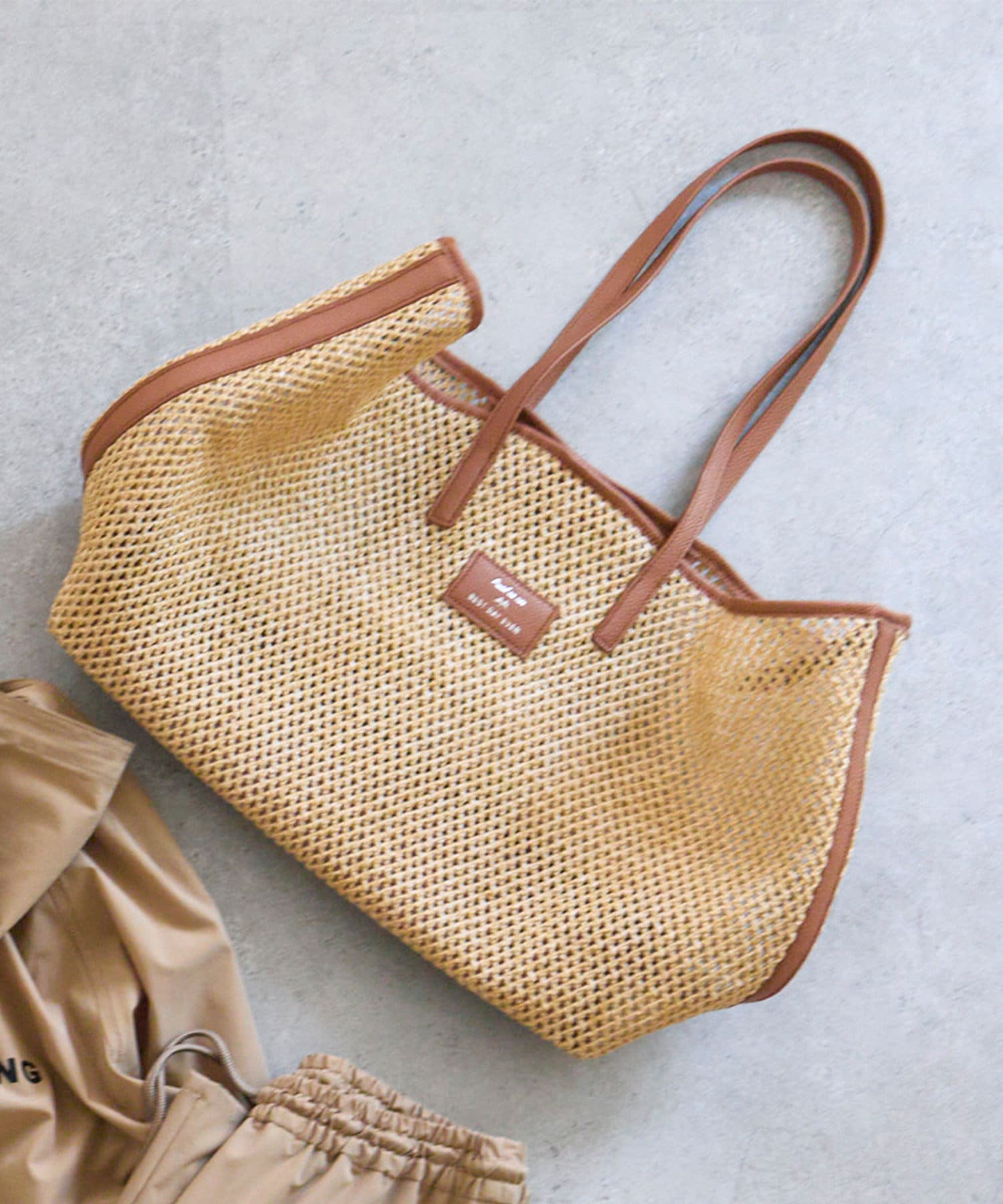セール・キャンペーン 2WAYカゴトートBAG CIN(ピュアルセシン)レディース CE PUAL | バッグ