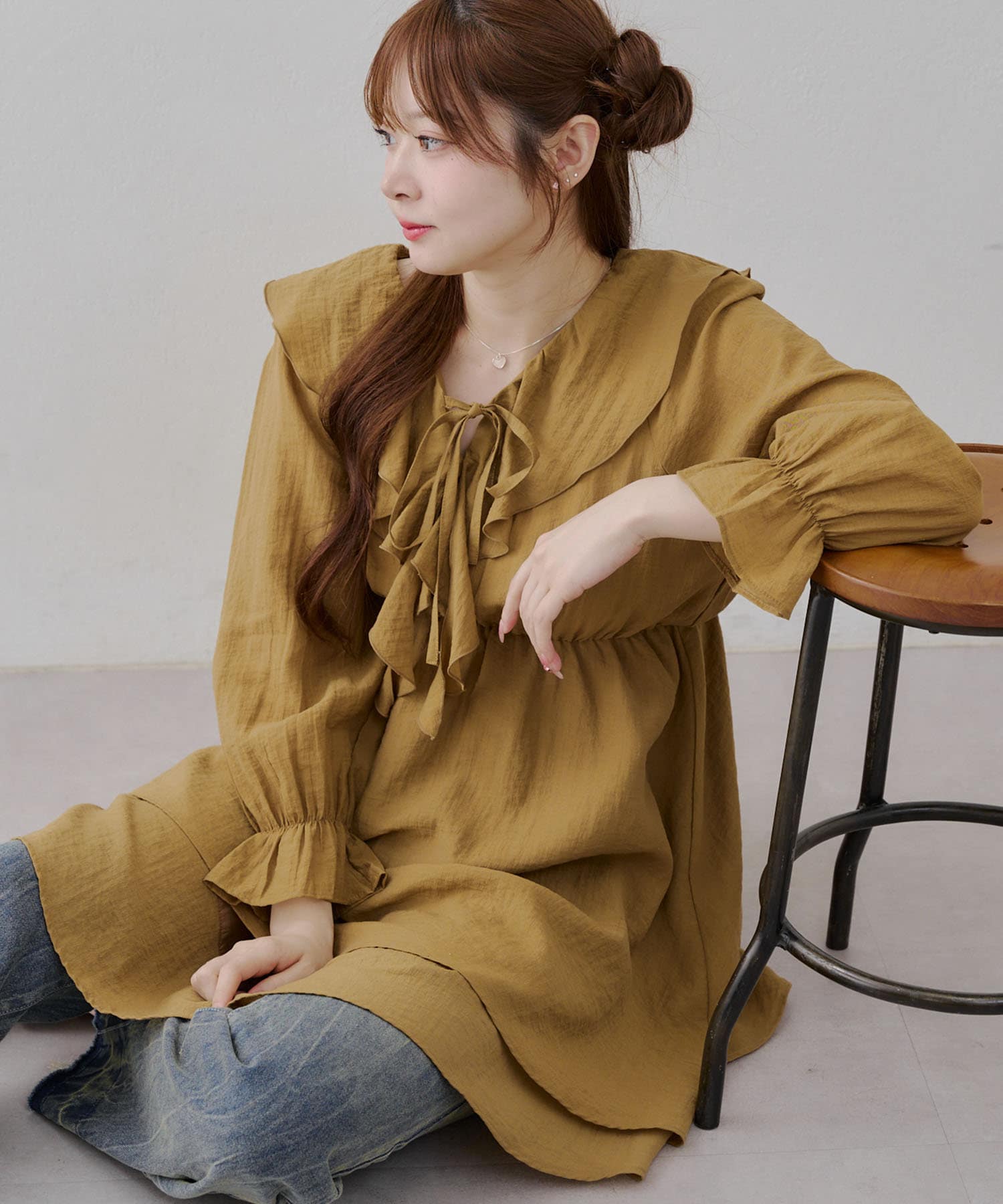 RMAF】ラッフルフリルミニワンピース | NICE CLAUP / OLIVE des