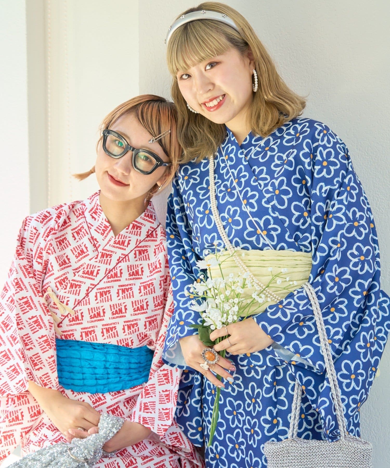 WEB限定】【HELLO.SANFRANCISCO】マルチウェイ浴衣SET