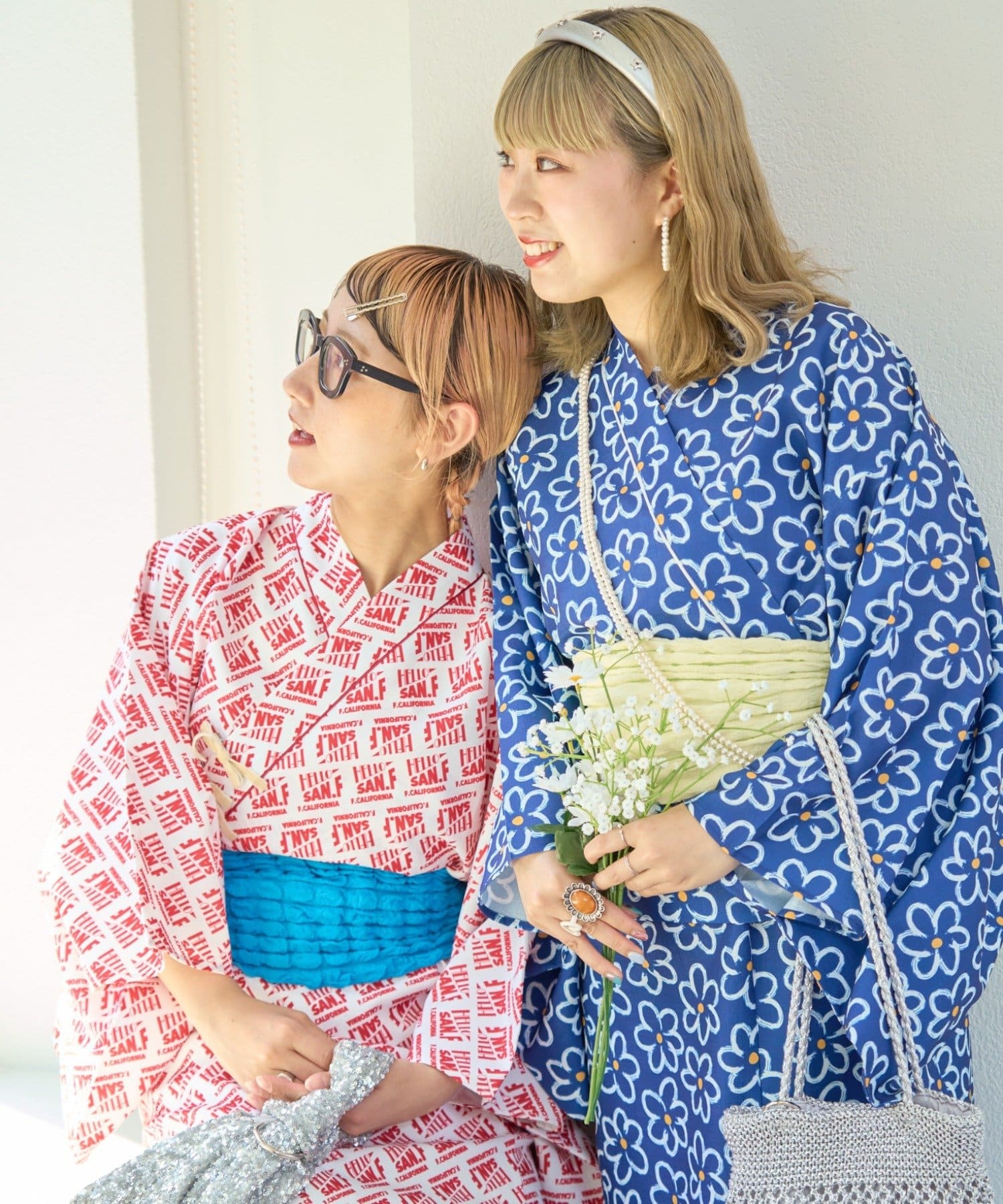 HELLO.SANFRANCISC マルチウェイ浴衣SET Mサイズ セール】【WEB限定】【HELLO.SANFRANCISCO】マルチウェイ浴衣SET
