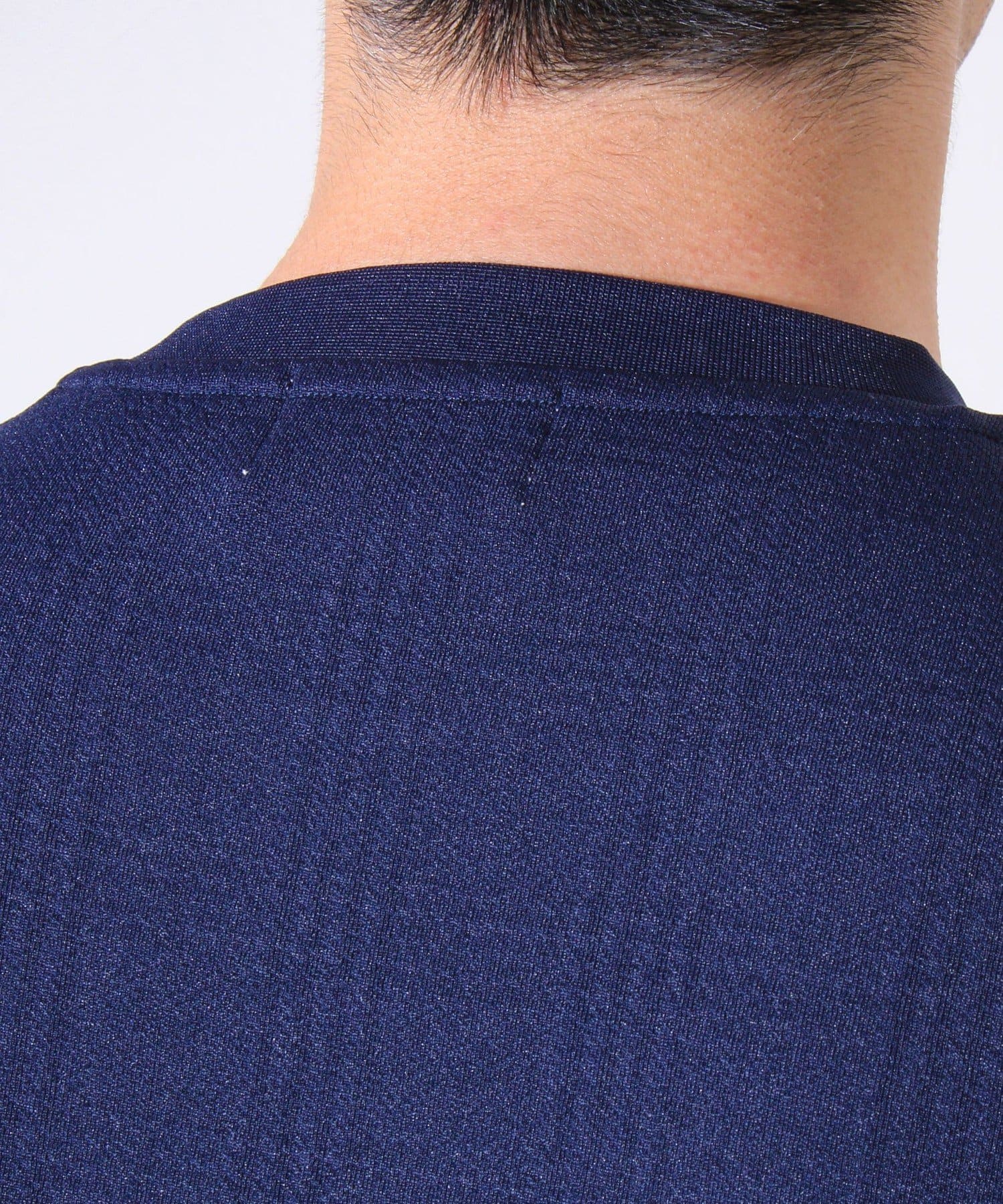 FREDY & GLOSTER(フレディ アンド グロスター) 【GLOSTER】チェックジャガード リンクスTシャツ ショートスリーブ