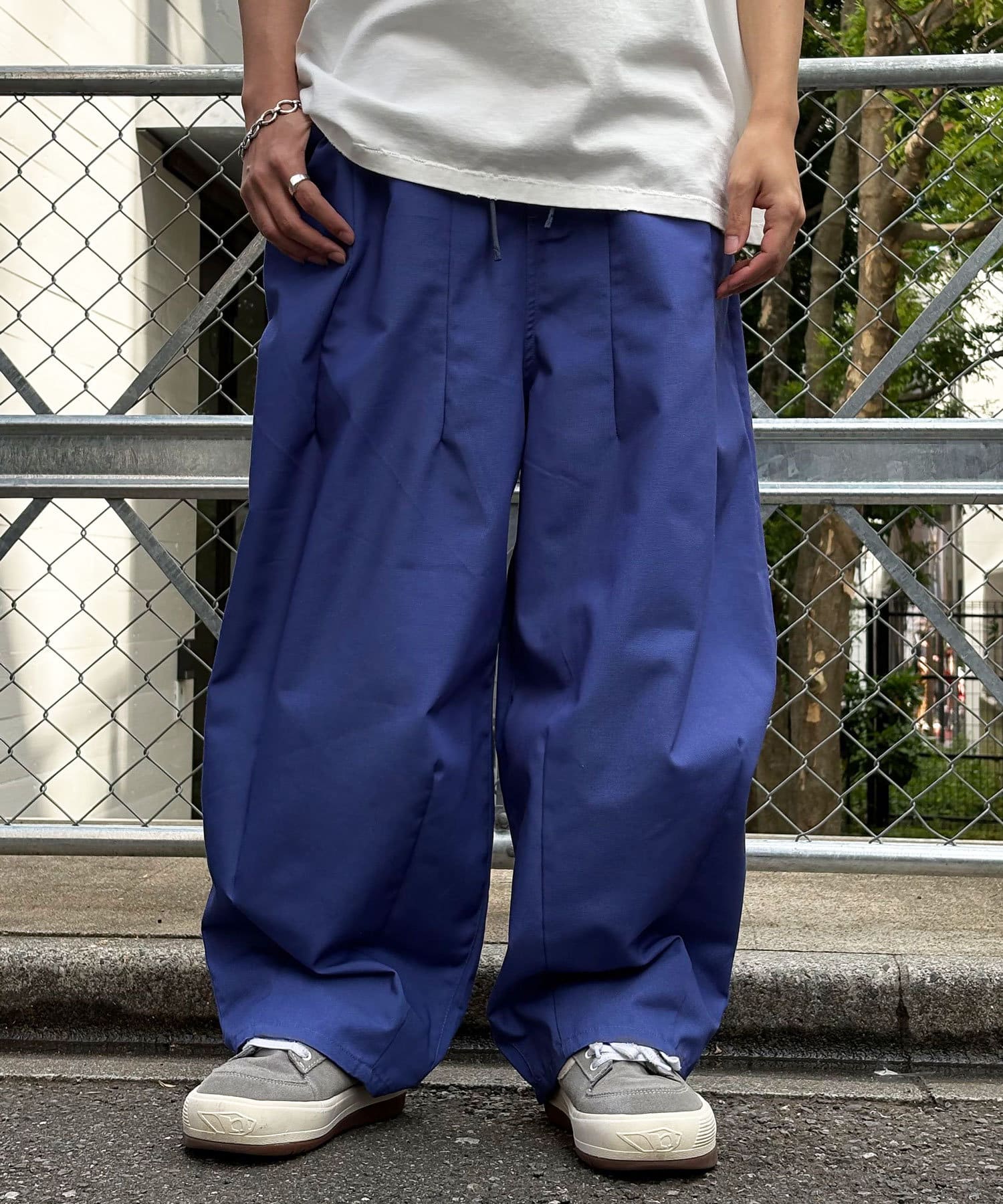 CIAOPANIC(チャオパニック) ワイドバルーンチノパンツ
