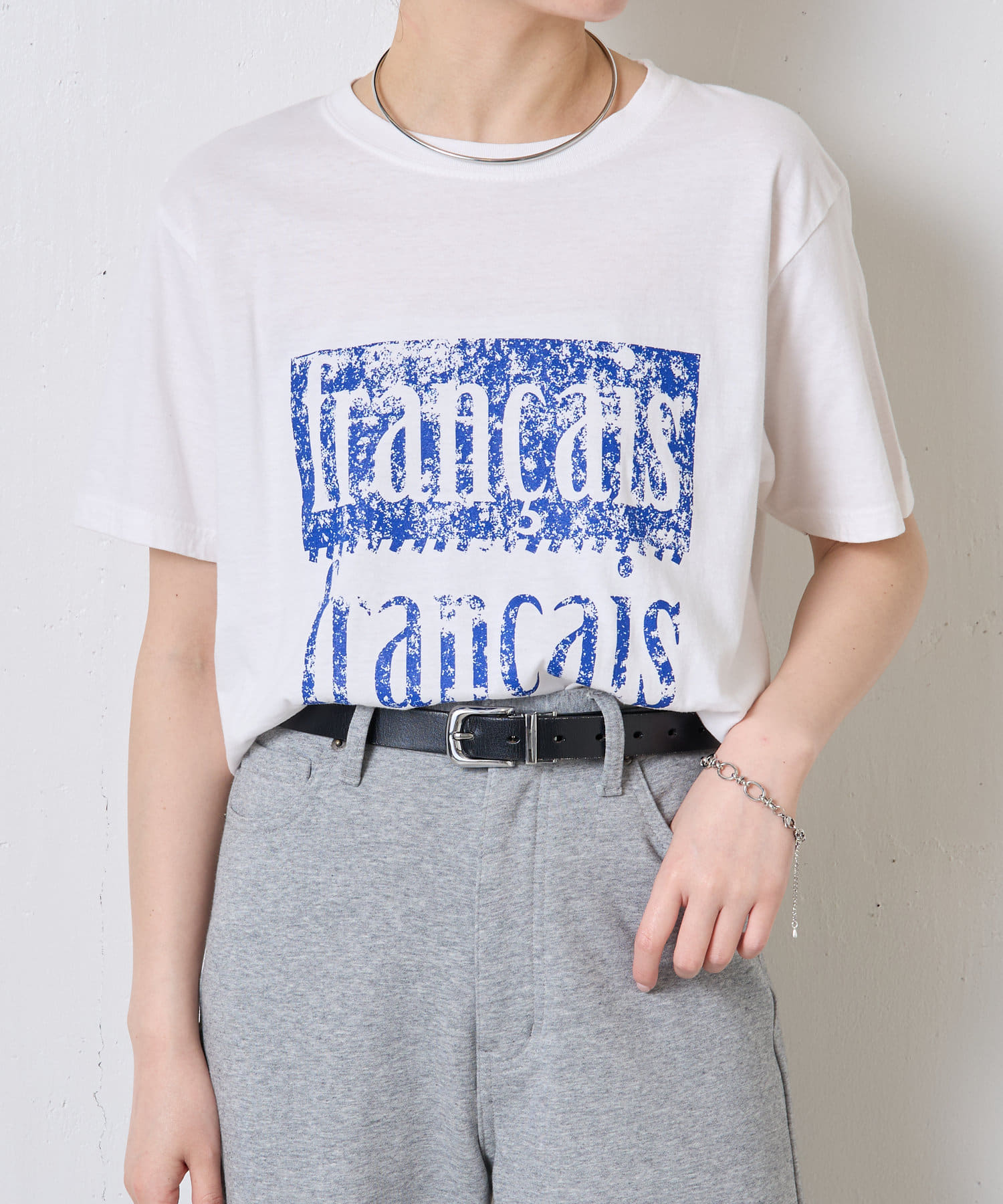 大人のロゴT】ウォッシュロゴTシャツ | COLLAGE GALLARDAGALANTE  