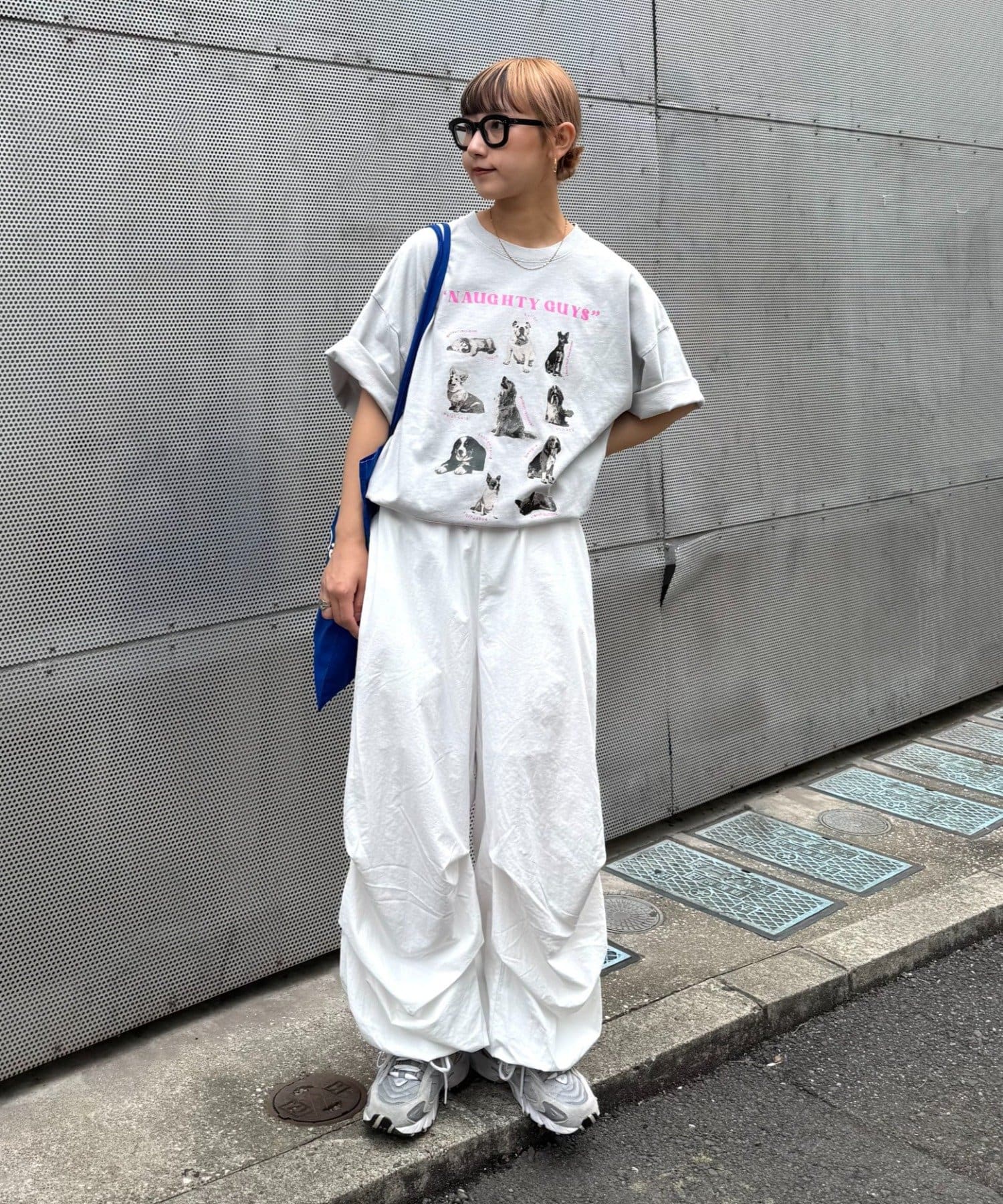 SOUNDS GOOOOD】パウダー加工プリント&刺繍TEE | CIAOPANIC TYPY