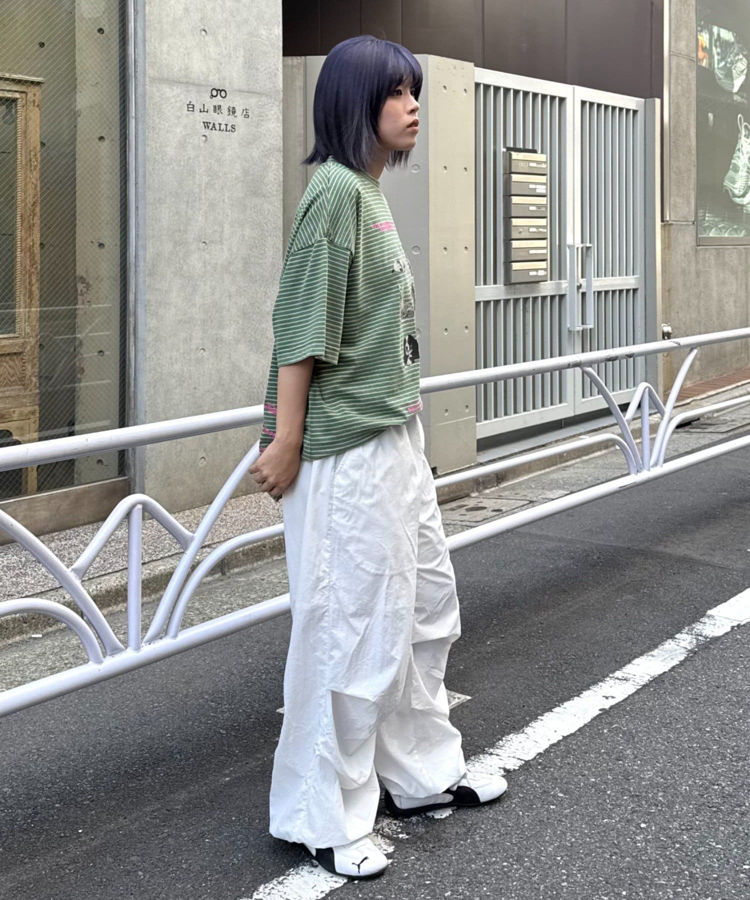 CIAOPANIC TYPY(チャオパニックティピー) 【SOUNDS GOOOOD】パウダー加工プリント&刺繍TEE