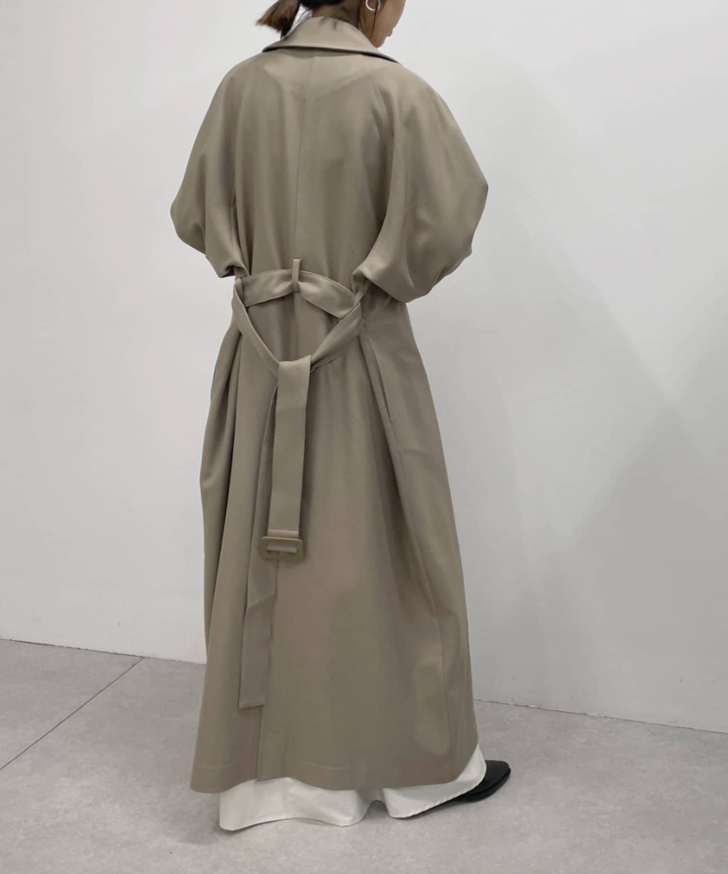 OUTLET(アウトレット) 【Omekashi】オーバーロングトレンチコート