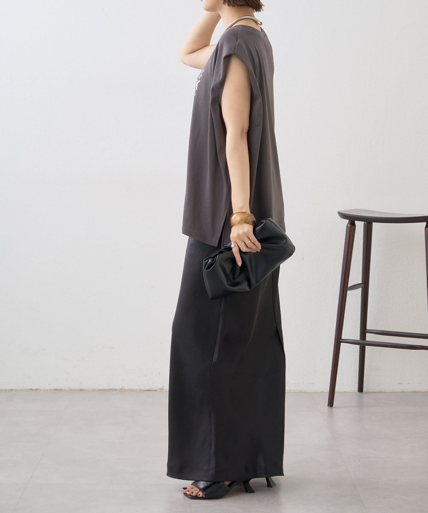 OUTLET(アウトレット) 【Omekashi】MONTAUKスリーブレスTEE