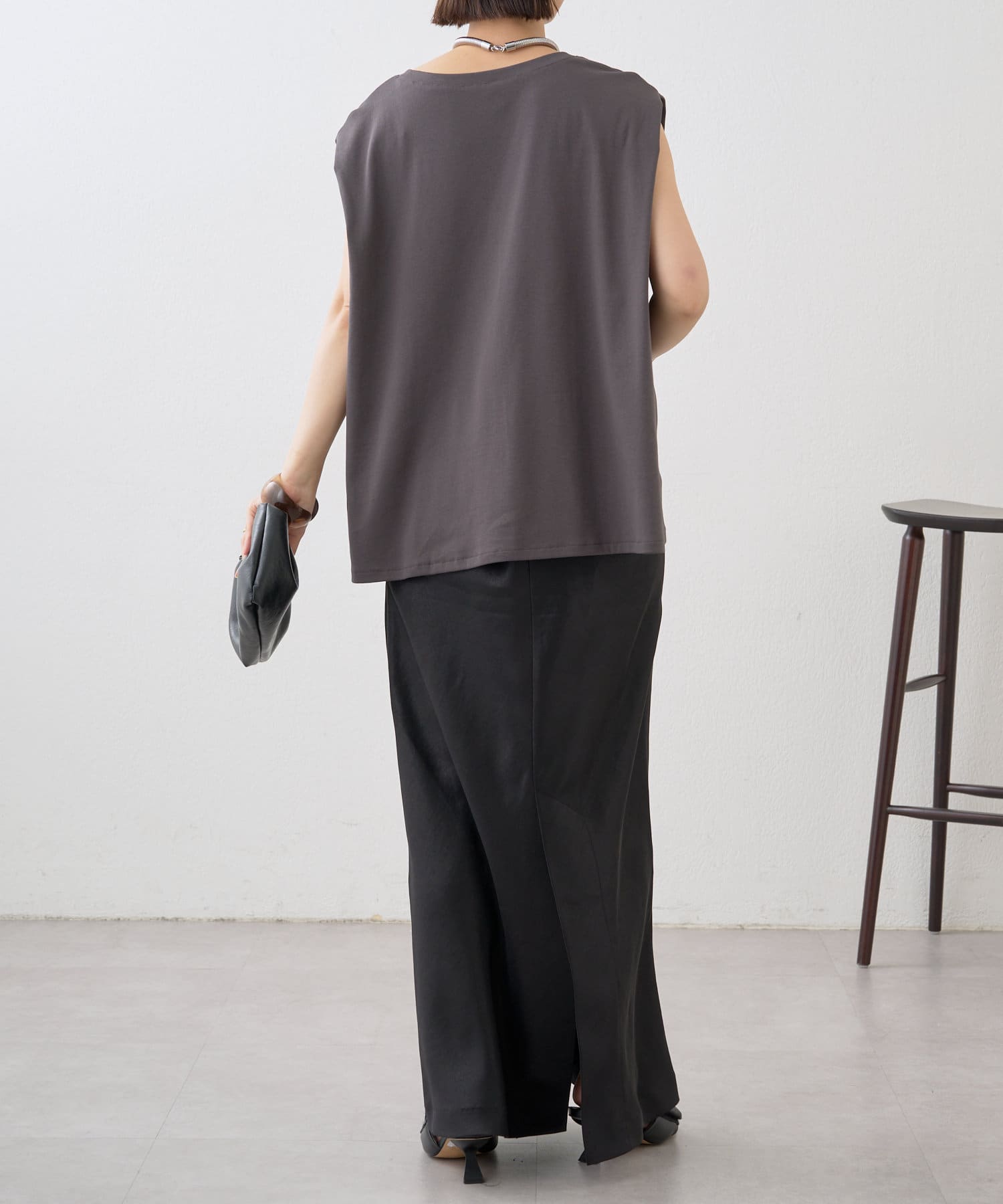 OUTLET(アウトレット) 【Omekashi】MONTAUKスリーブレスTEE