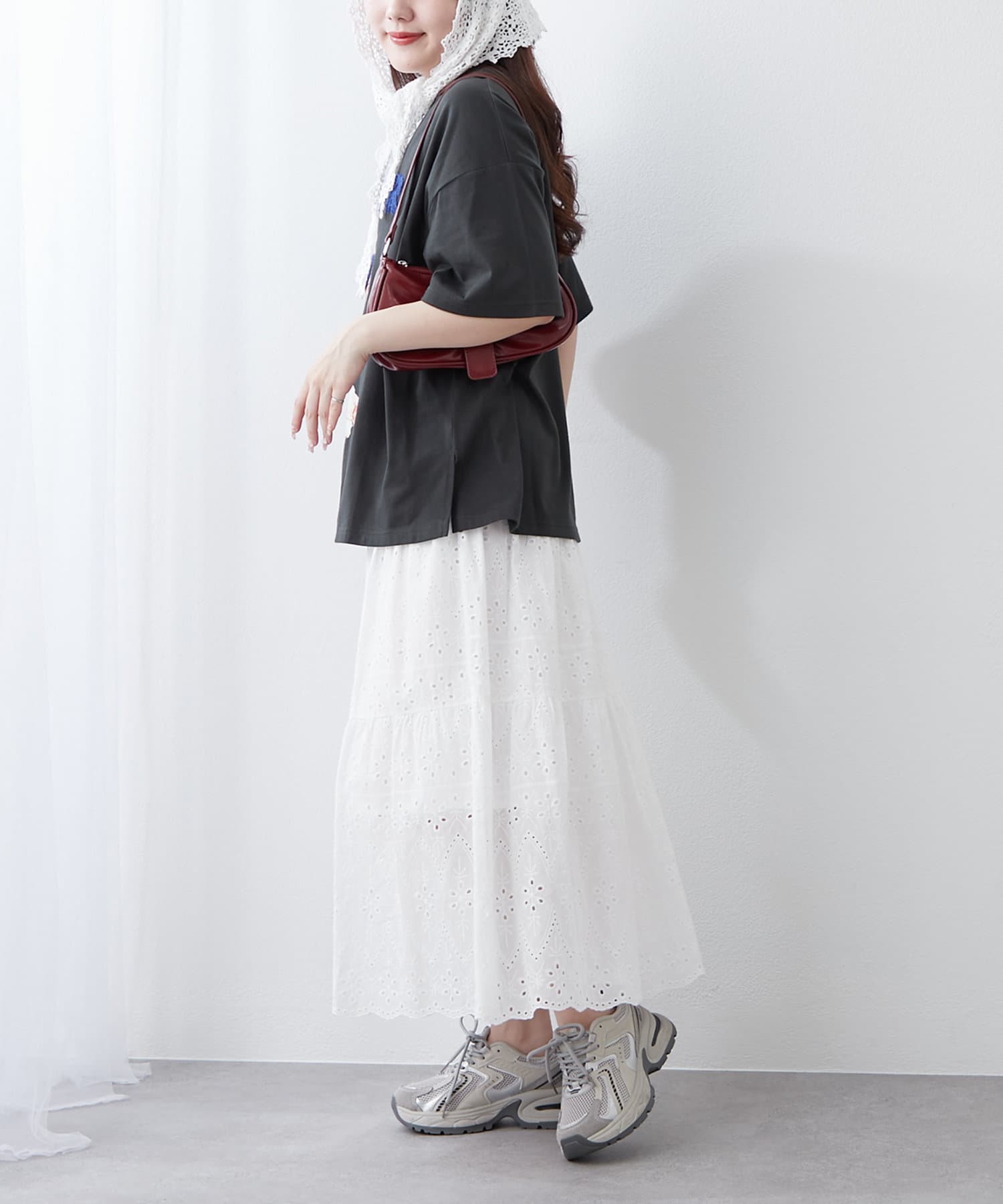 NICE CLAUP / OLIVE des OLIVE OUTLET(ナイスクラップ  / オリーブ デ オリーブ アウトレット) 【RMAF】メガネ犬半袖T