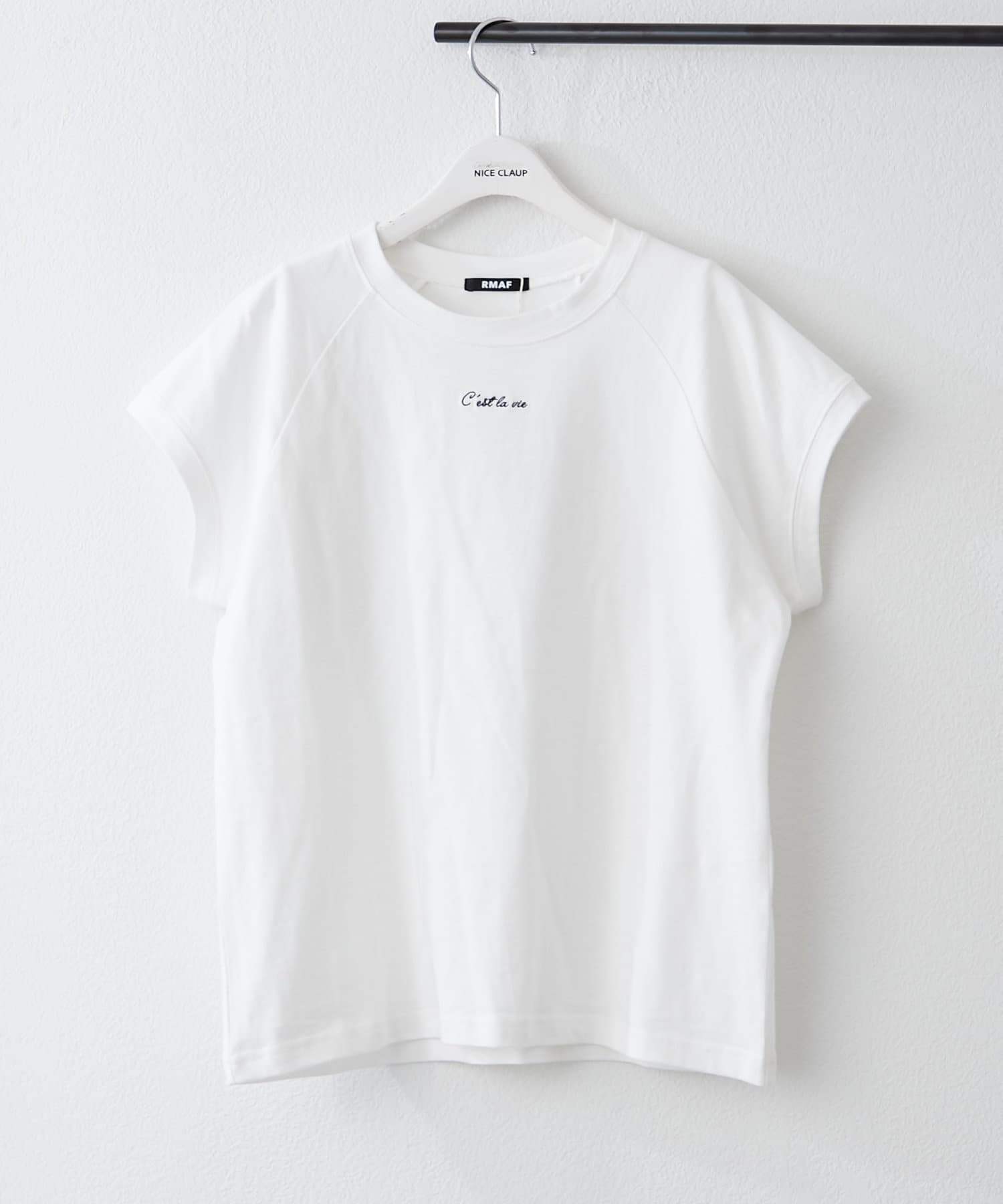 Remind me and forever(リマインドミーアンドフォーエバー) 【8色展開！】オーガニック素材、華奢見えフレンチTシャツ
