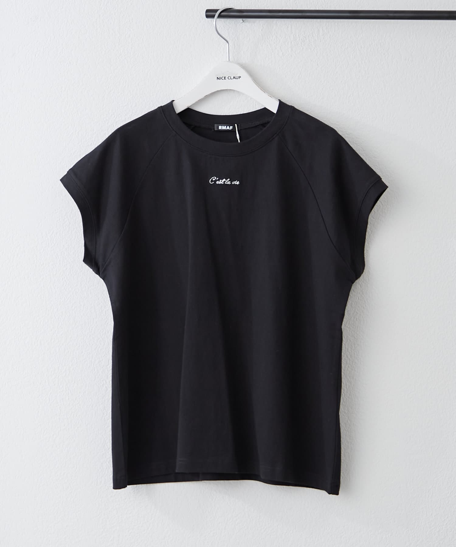Remind me and forever(リマインドミーアンドフォーエバー) 【8色展開！】オーガニック素材、華奢見えフレンチTシャツ