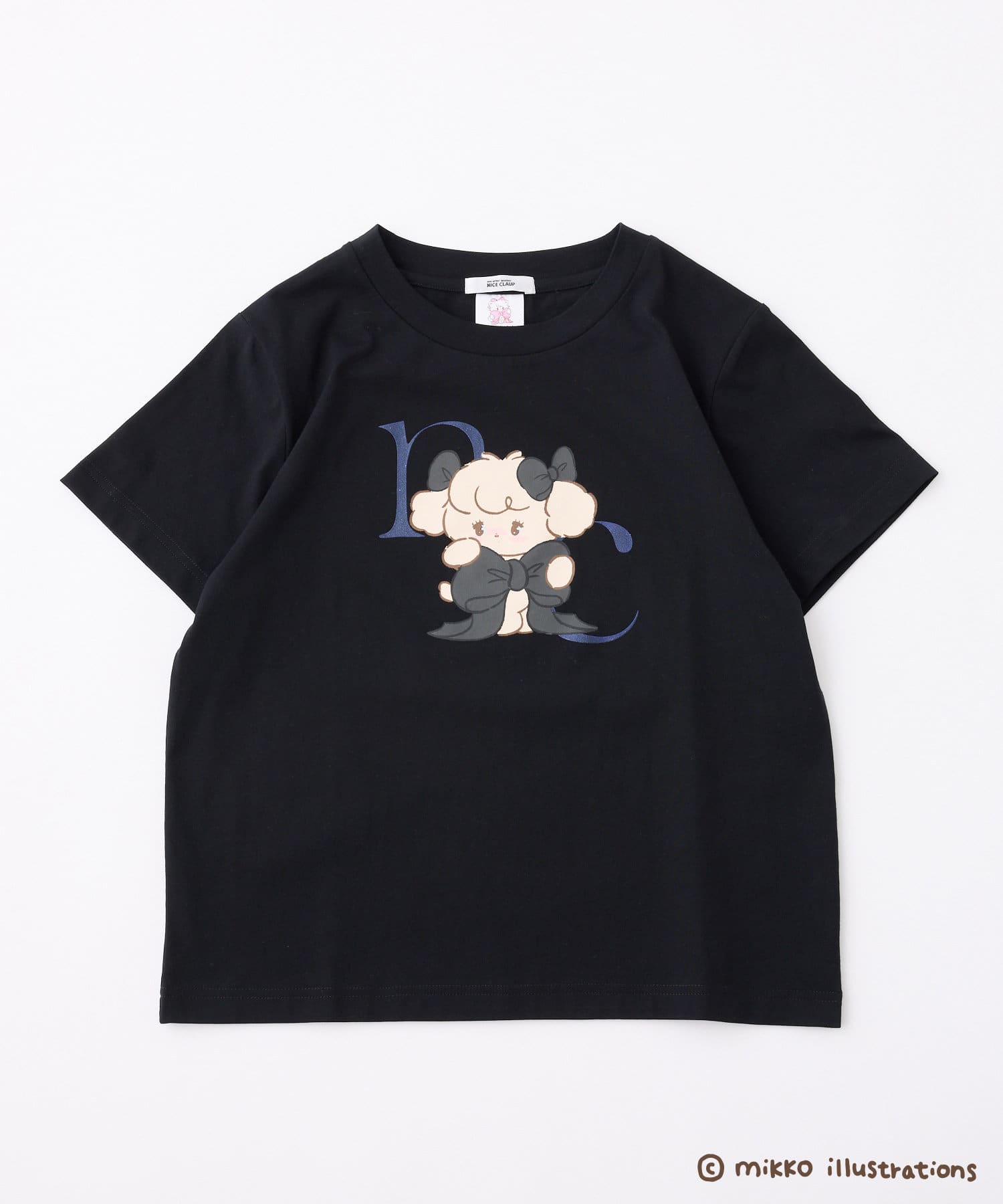 one after another NICE CLAUP(ワンアフターアナザー ナイスクラップ) 【mikko コラボ】プリントTシャツ