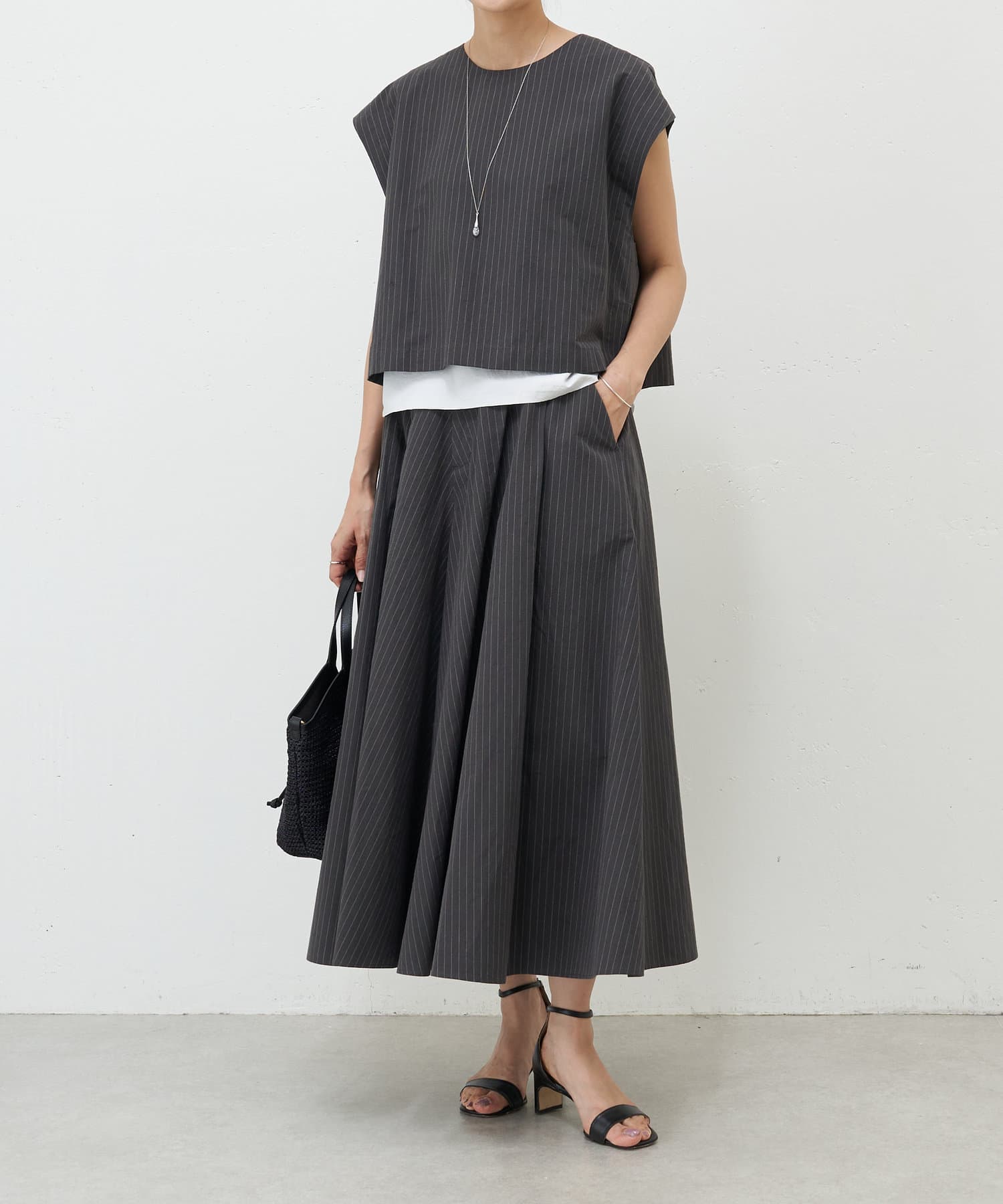 BEARDSLEY 100%リネン ドット キュロット BEARDSLEY 100%リネン ドット キュロット BEARDSLEY 100%リネン