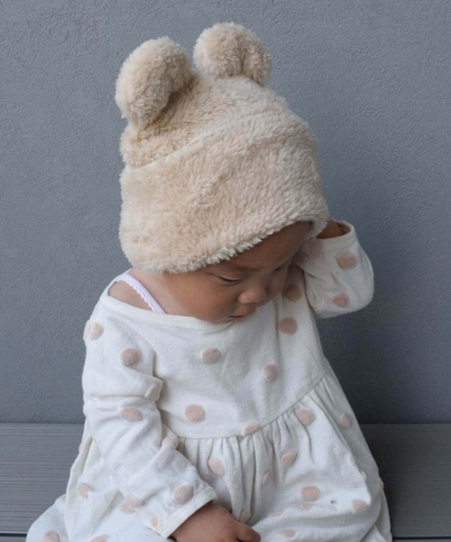 BIRTHDAY BAR(バースデイバー) Bear Warm Puton　2WAY／帽子