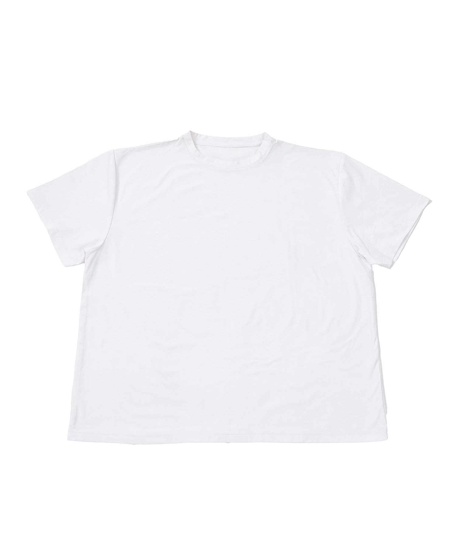 3COINS(スリーコインズ) トリコウェアスムースライクアウターT／MENS