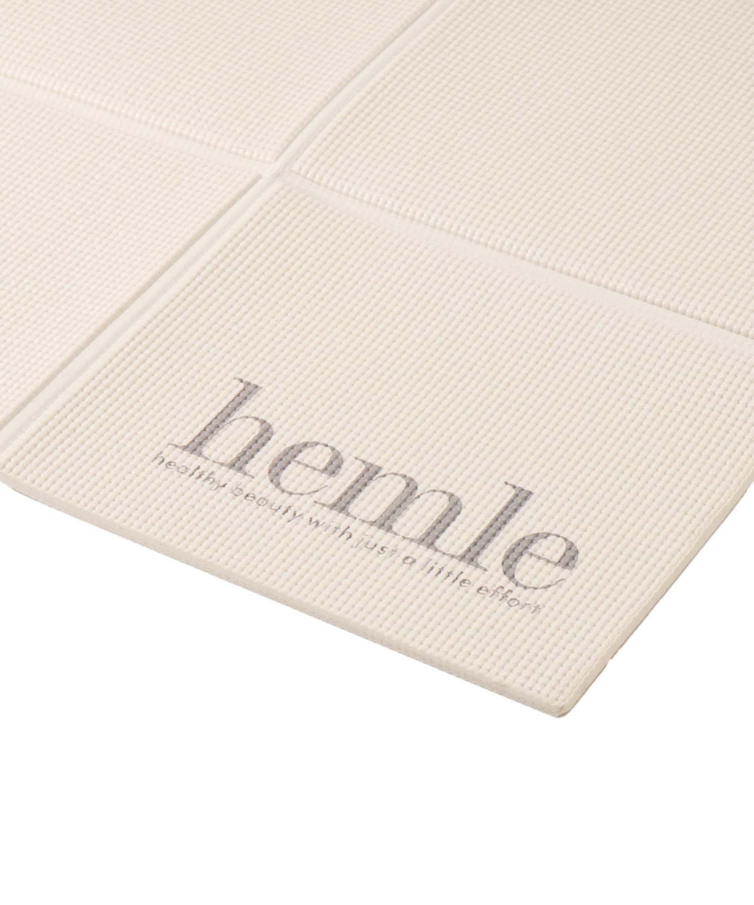 3COINS(スリーコインズ) 《厚さ6mm》たためるヨガマット／hemle