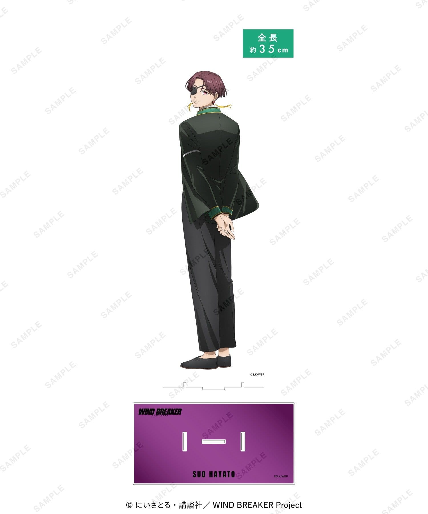 baseyard tokyo(ベースヤード トーキョー) レディース 【WIND BREAKER】アクリルメガフィギュア パープル