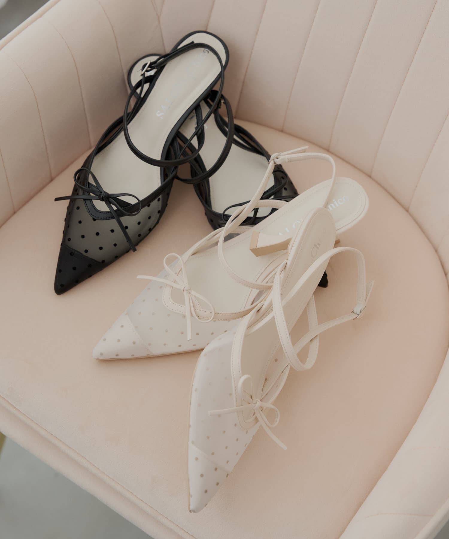 【きいろ】シャーロットオリンピア リボンミュール 36 Charlotte Olympia（シャーロットオリンピア）の「Charlotte