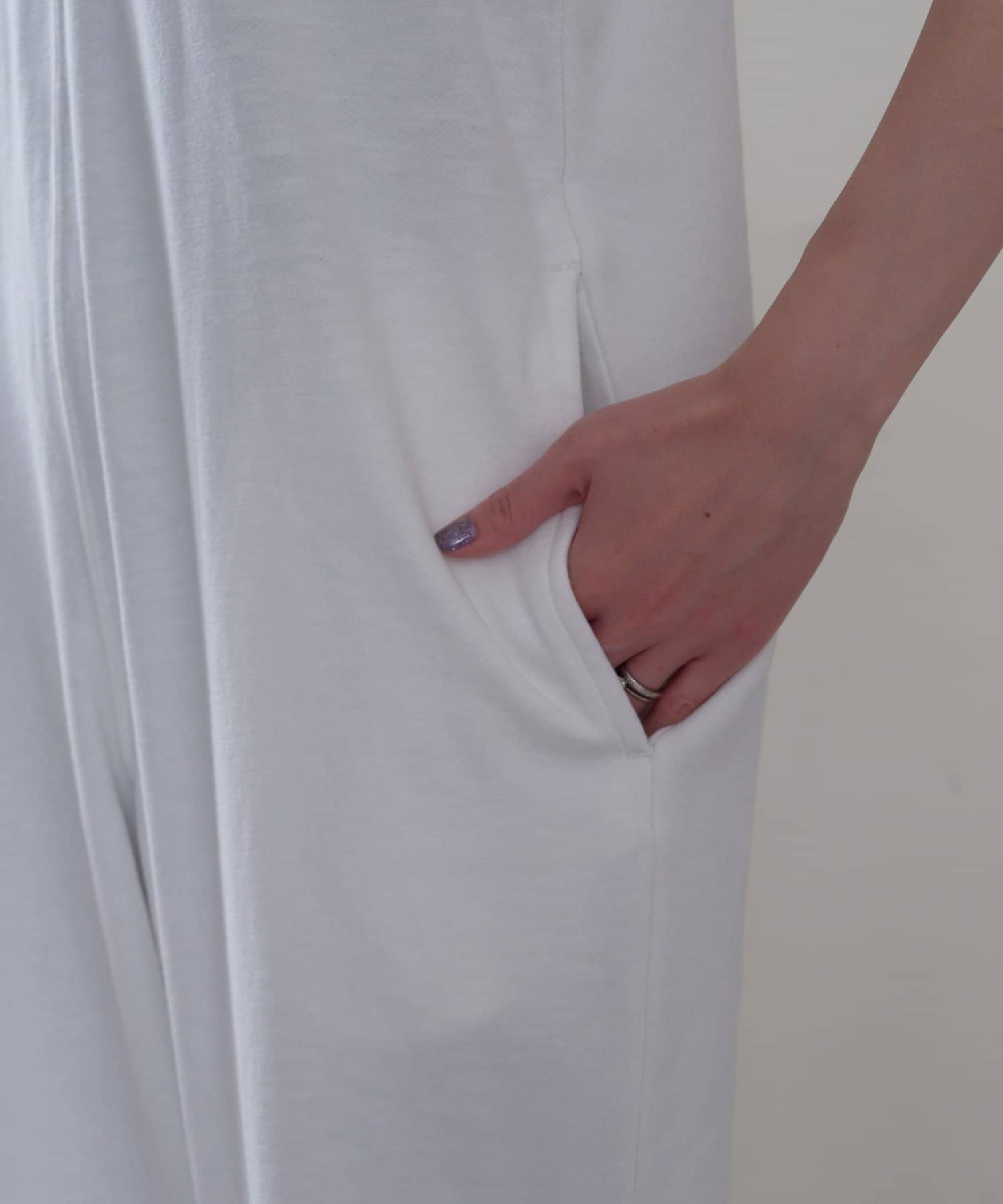 CIAOPANIC TYPY(チャオパニックティピー) 【willow】【新色追加】スラブ裏毛裾ドロストオールインワン