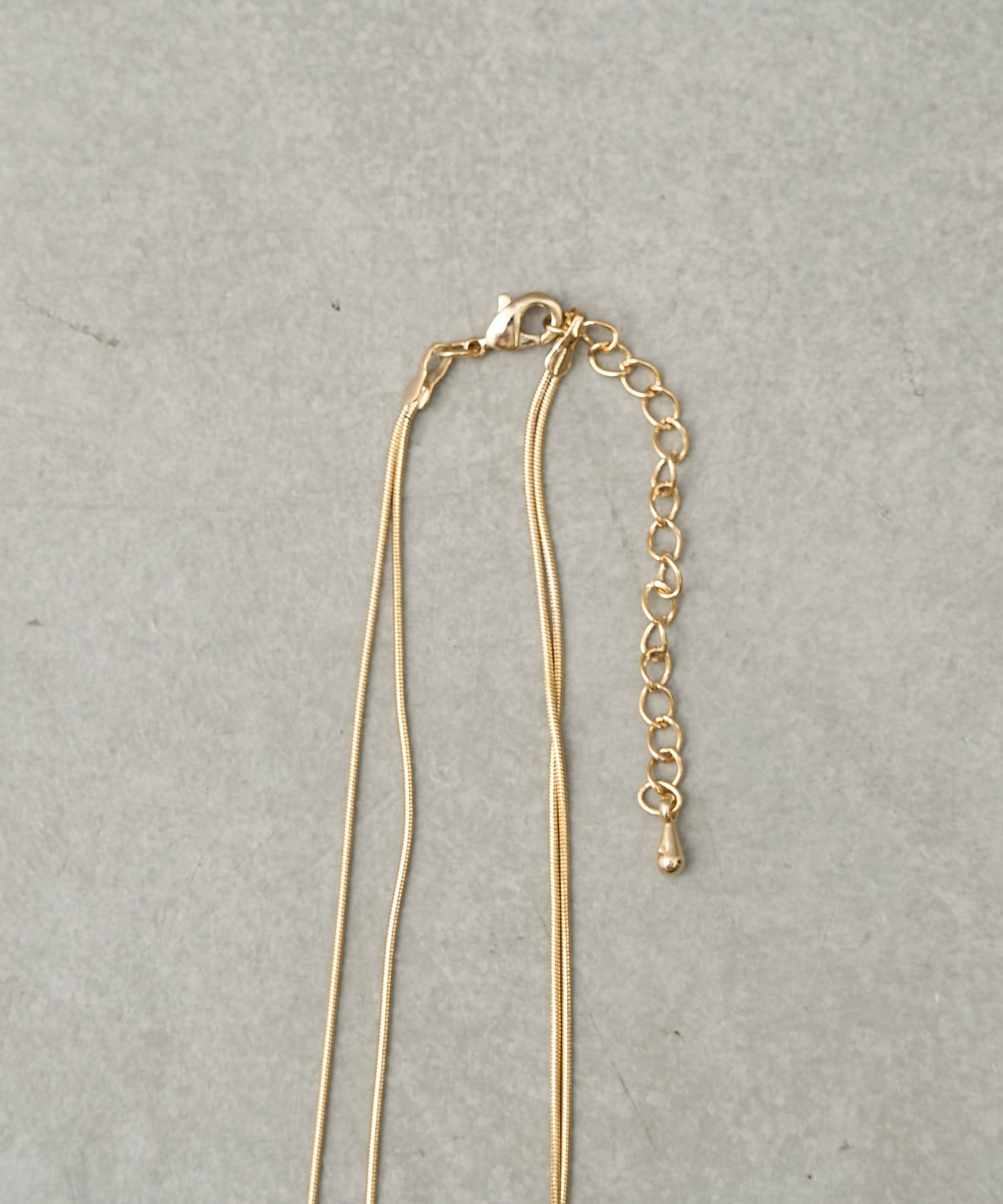 BIRTHDAY BAR(バースデイバー) Gold knot necklace   ゴールドノットネックレス