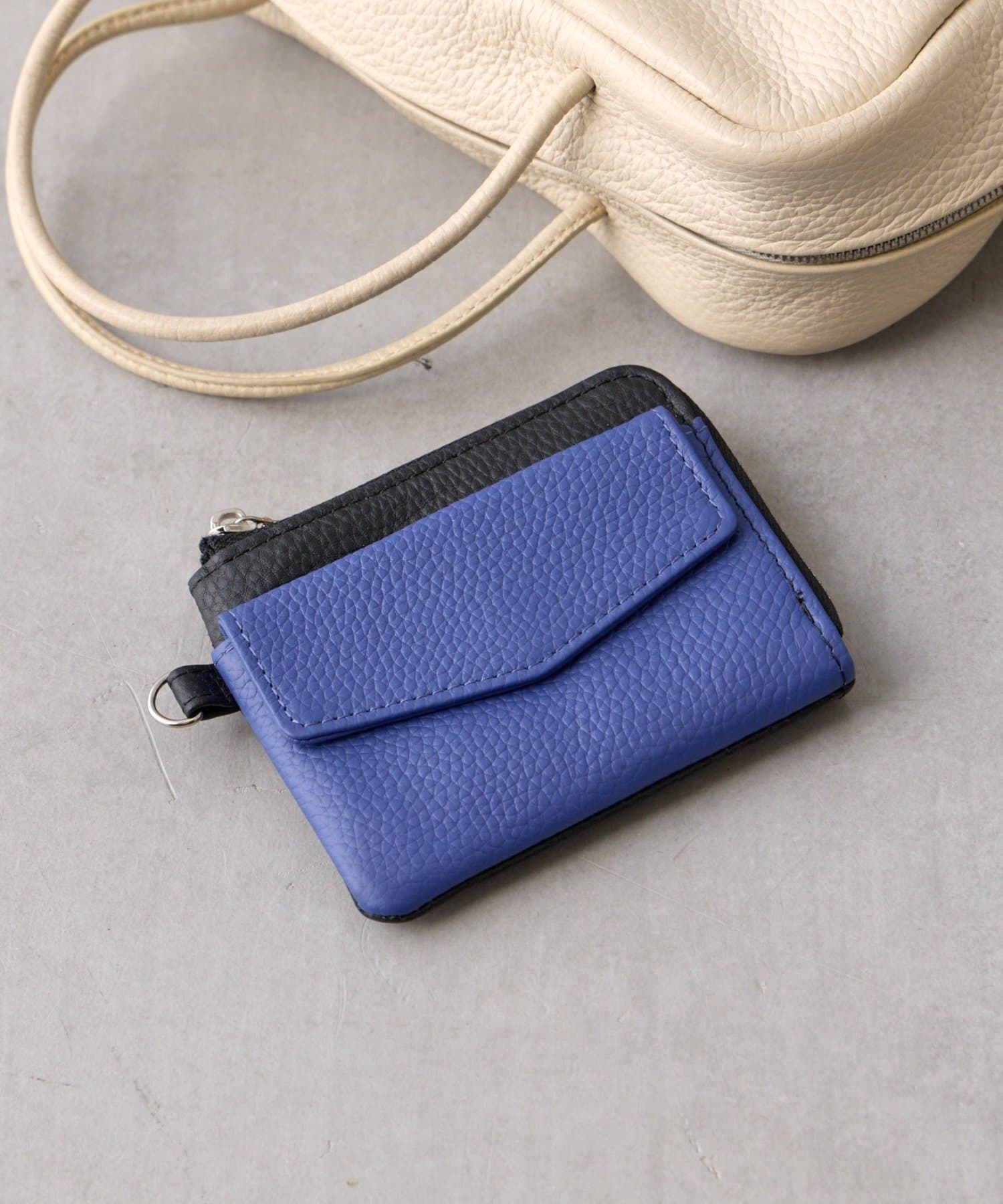 BIRTHDAY BAR(バースデイバー) 【onoff//　オノフ】本革ミニマルチウォレット