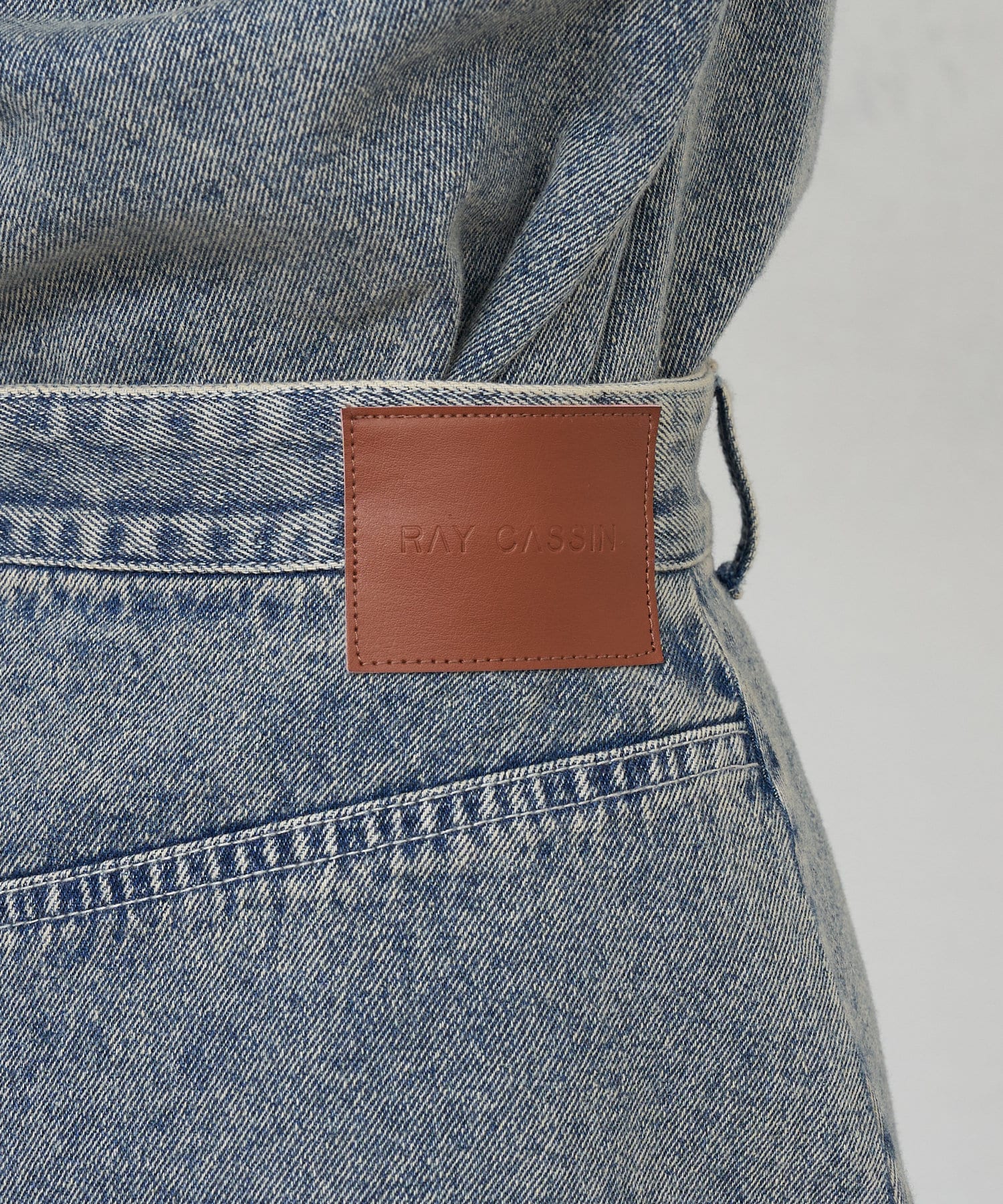 OUTLET(アウトレット) 【RAY CASSIN】デニムミニワンピース / コンビネゾン