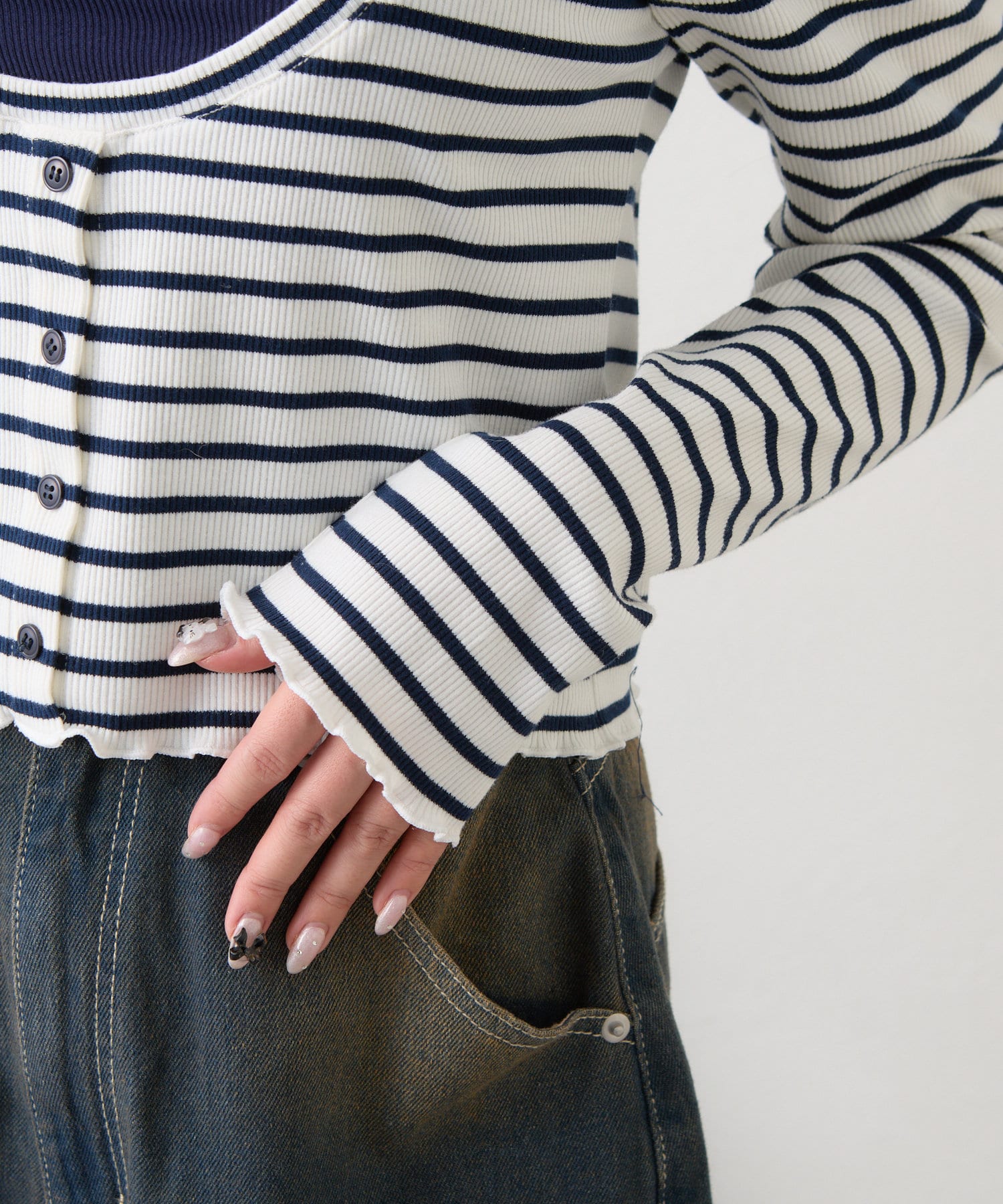 OUTLET(アウトレット) 【RAY CASSIN】キャミセットチビロングTシャツ