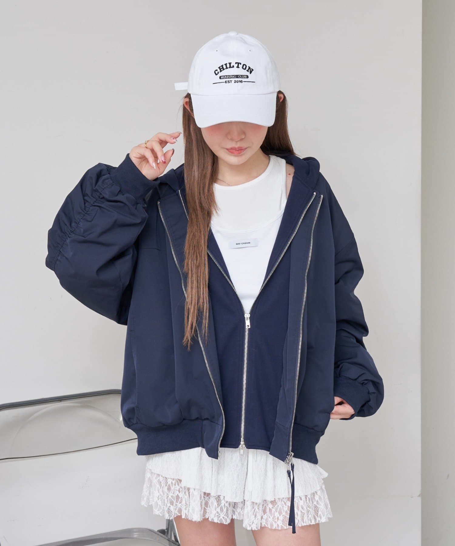 RAY CASSIN】フード付ルーズMA-1 | OUTLET(アウトレット)レディース 